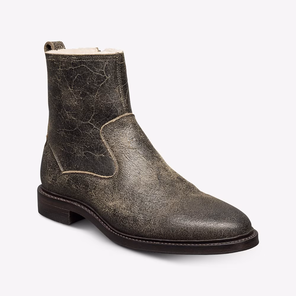 Tompkins Shearling Zip-up Boot