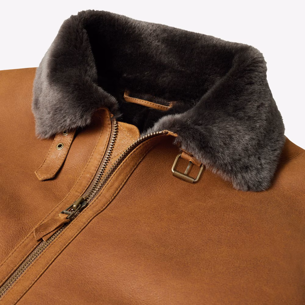 Shearling Bomber Jacket