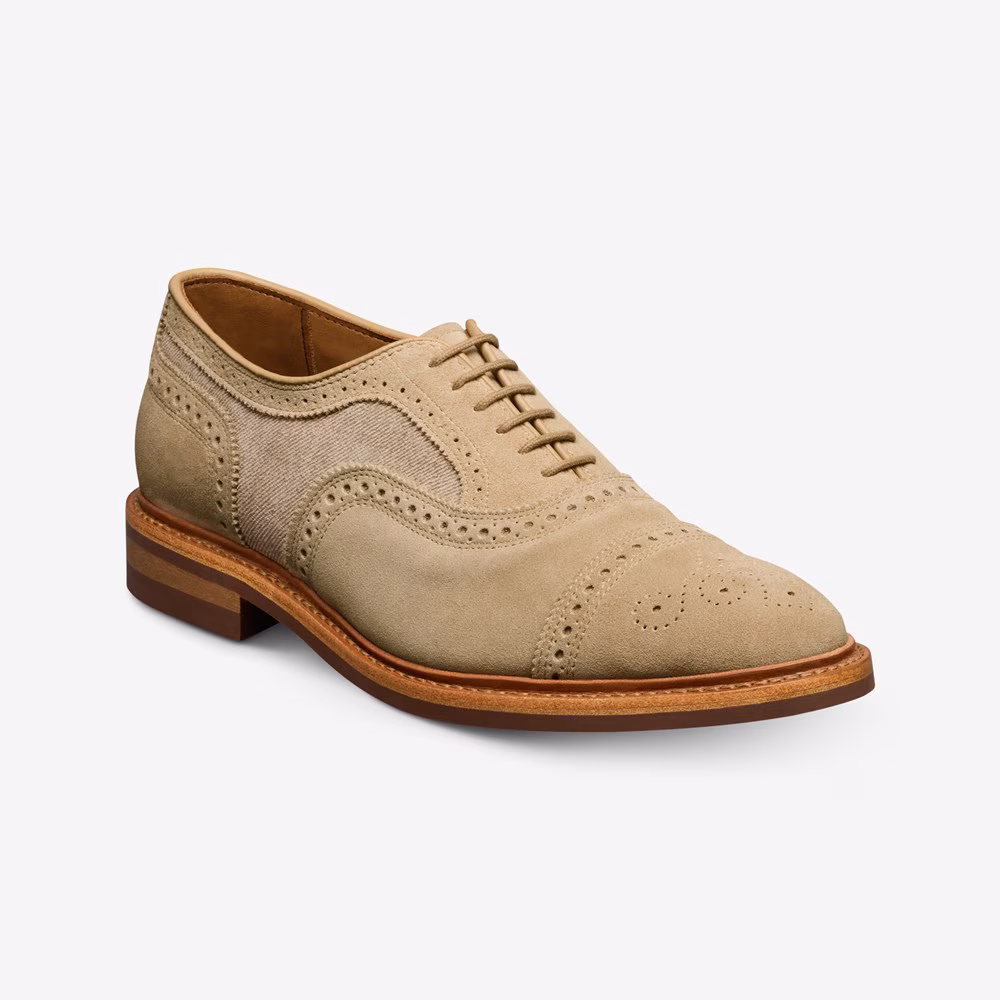 Strandmok Cap-toe Oxford with Dainite Rubber Sole