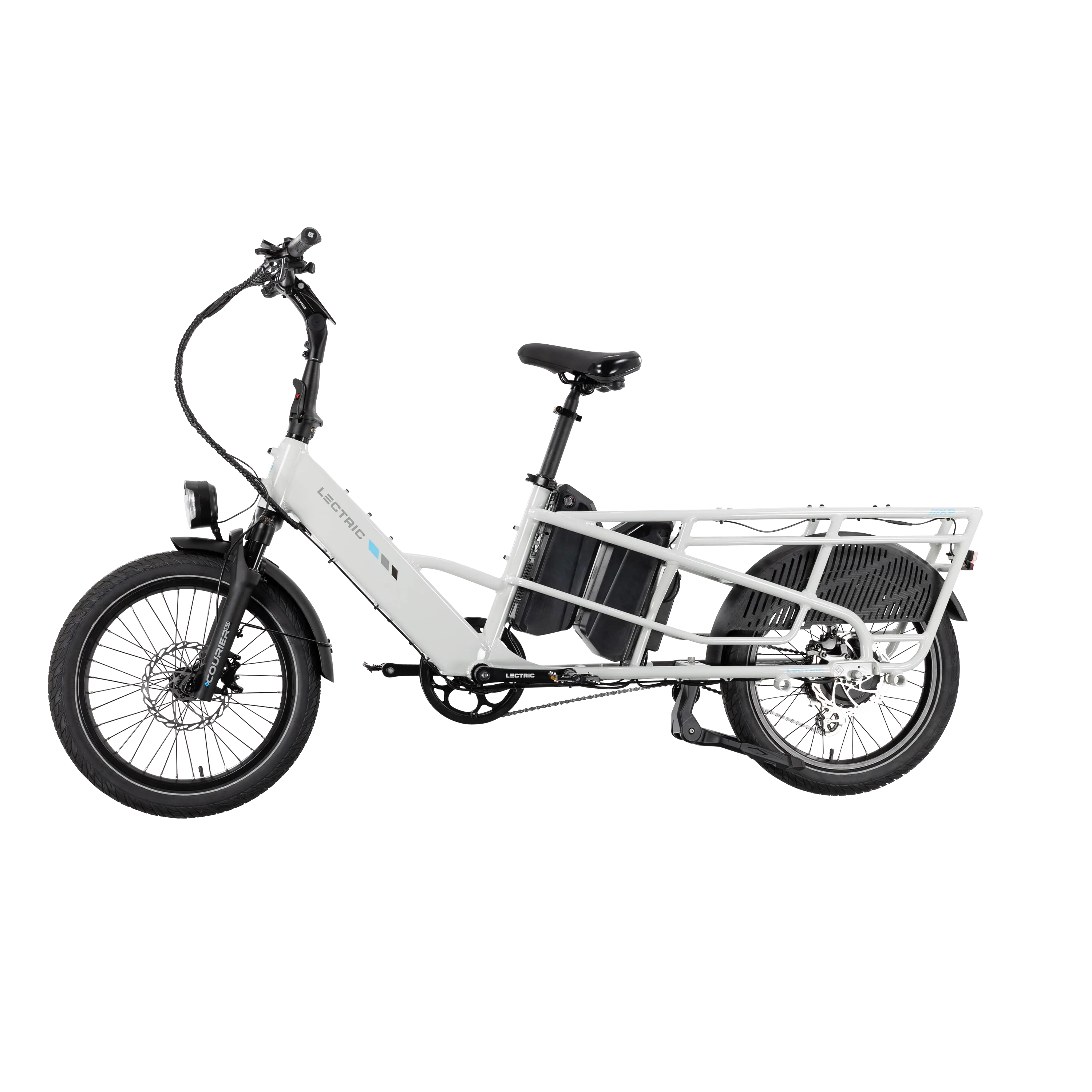 XPedition 2.0 Stratus White Long-Range Dual-Battery eBike