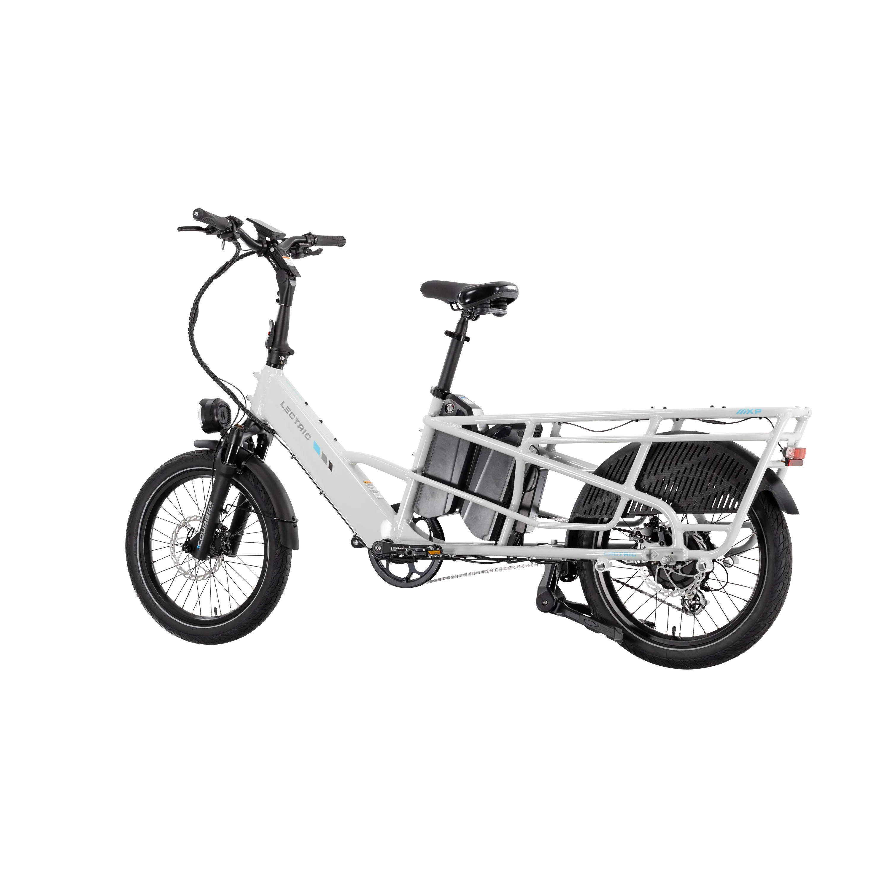 XPedition 2.0 Stratus White Long-Range Dual-Battery eBike