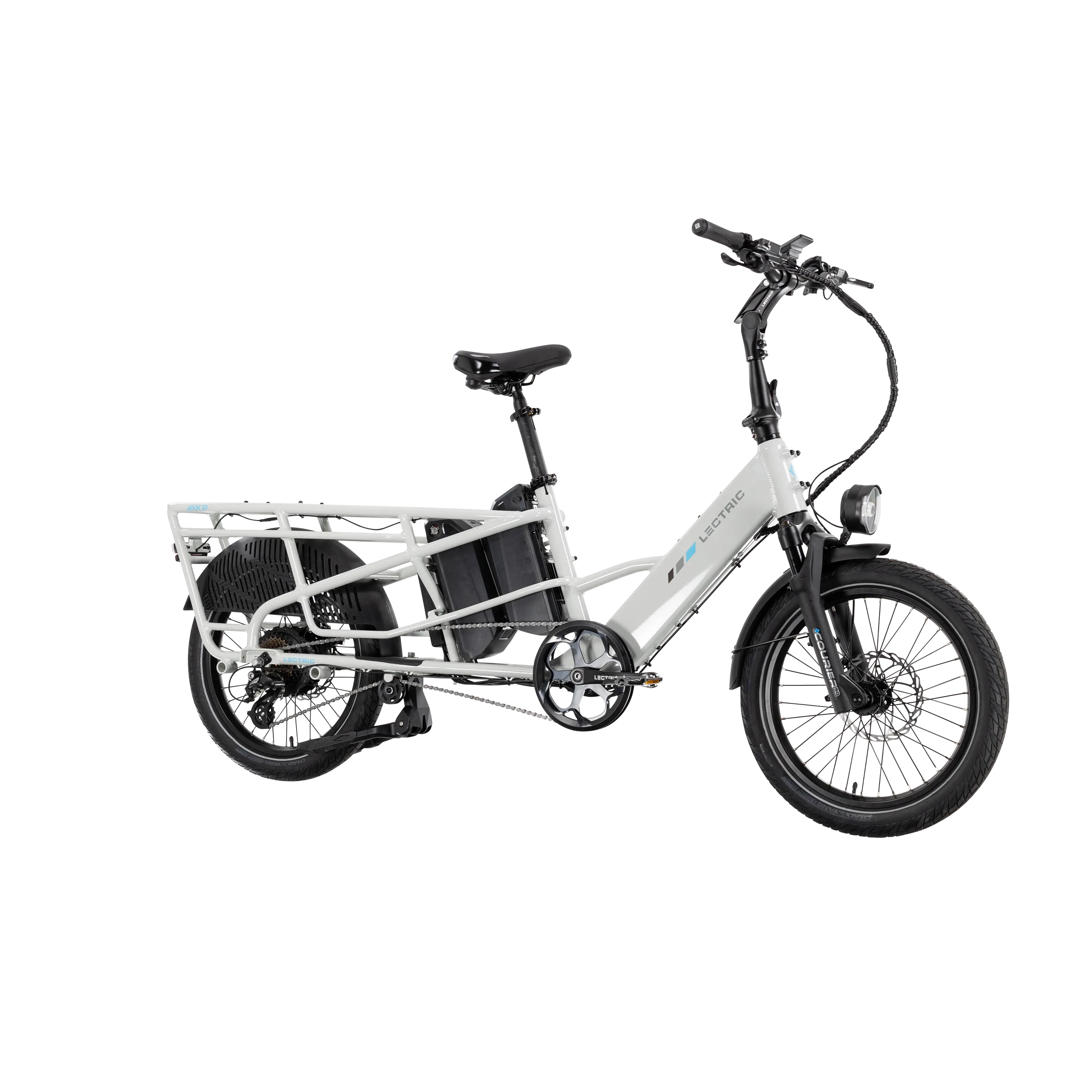 XPedition 2.0 Stratus White Long-Range Dual-Battery eBike