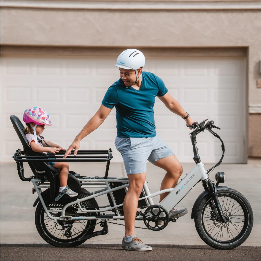 XPedition 2.0 Stratus White Long-Range Dual-Battery eBike