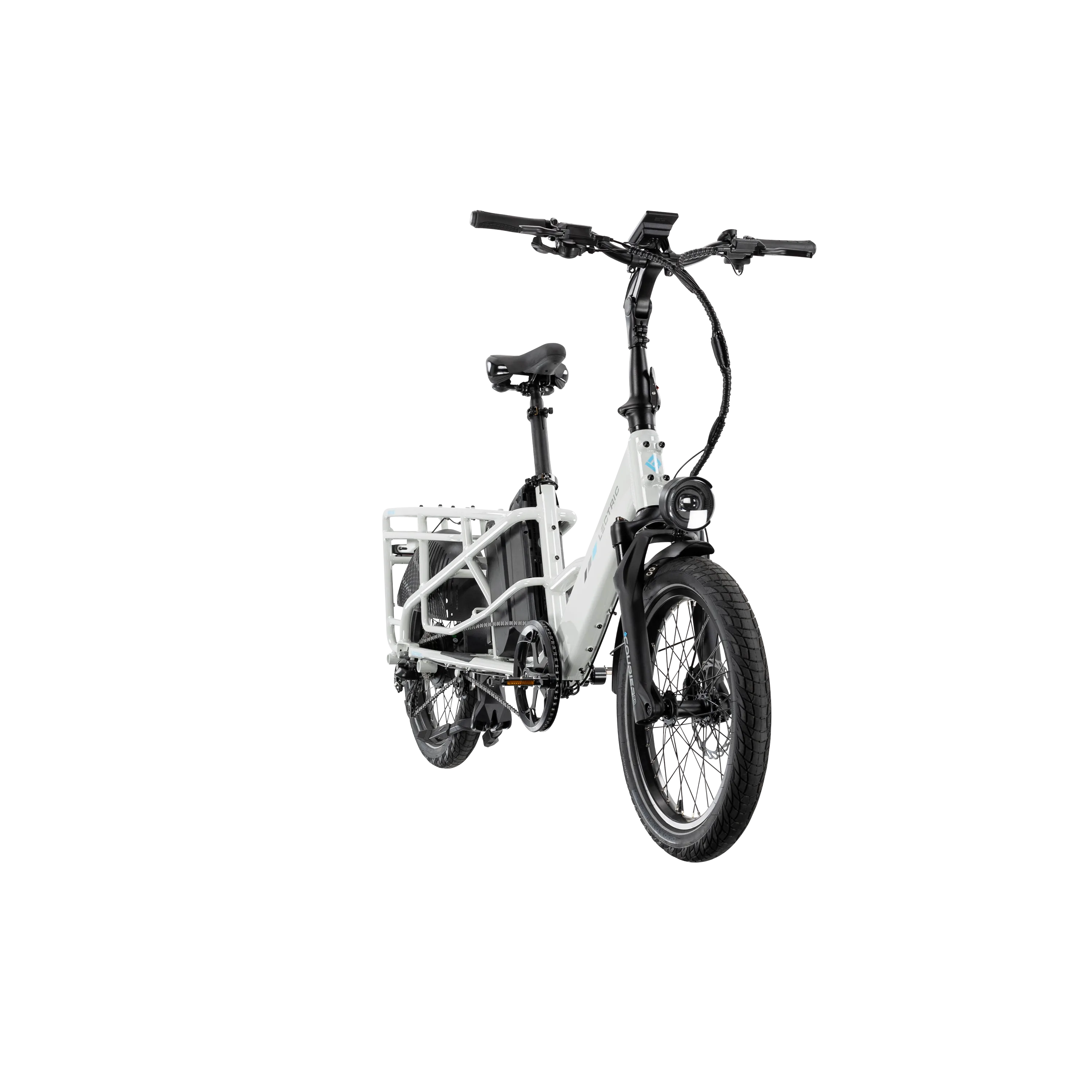 XPedition 2.0 Stratus White Long-Range Dual-Battery eBike