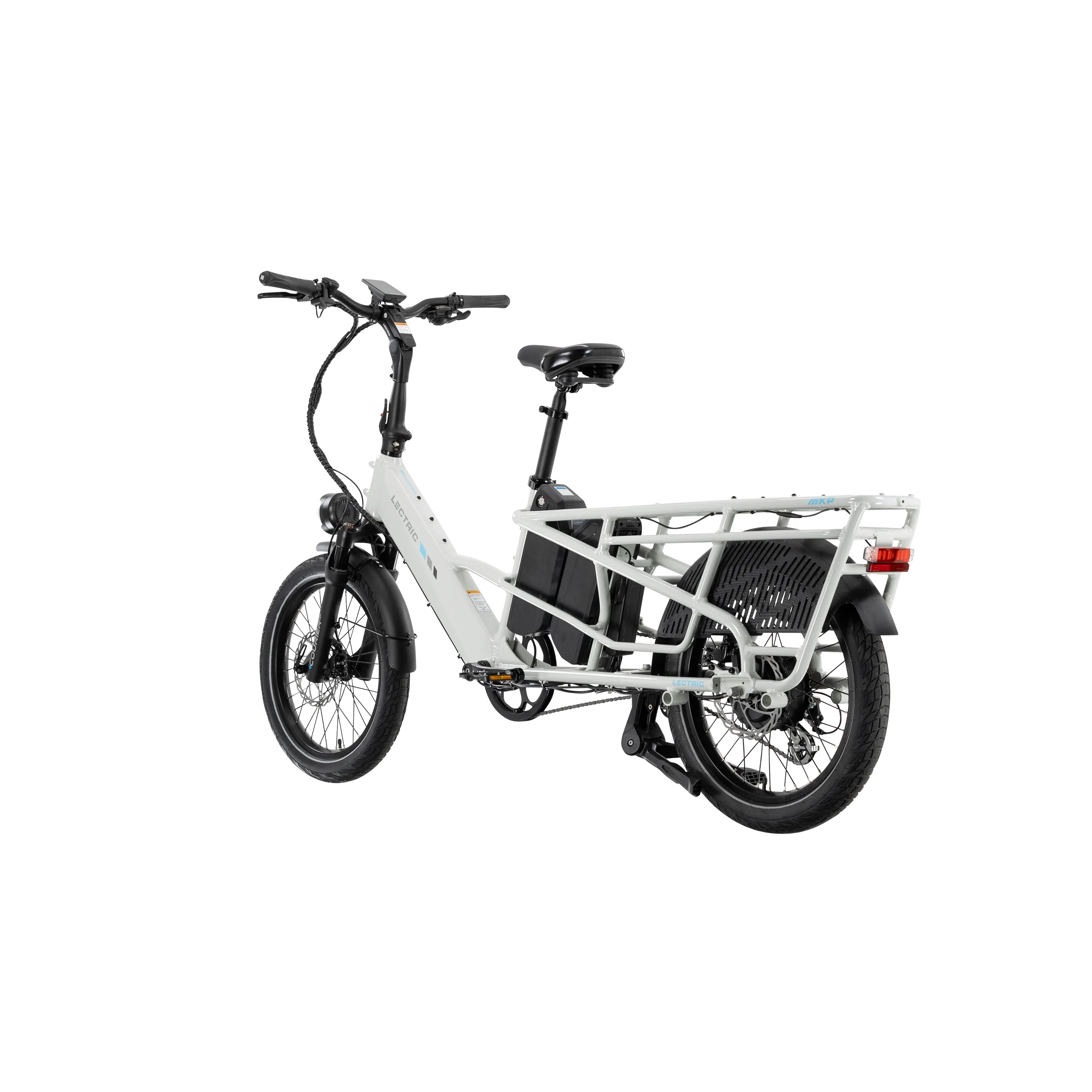 XPedition 2.0 Stratus White Long-Range Dual-Battery eBike