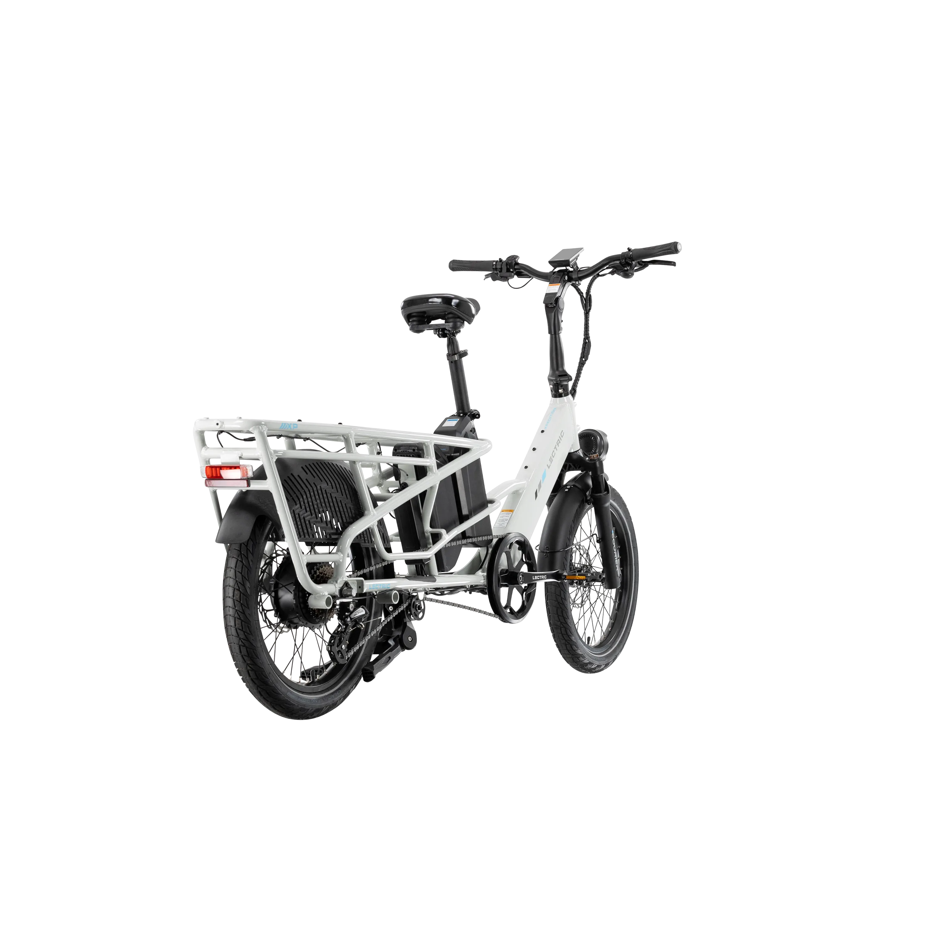 XPedition 2.0 Stratus White Long-Range Dual-Battery eBike