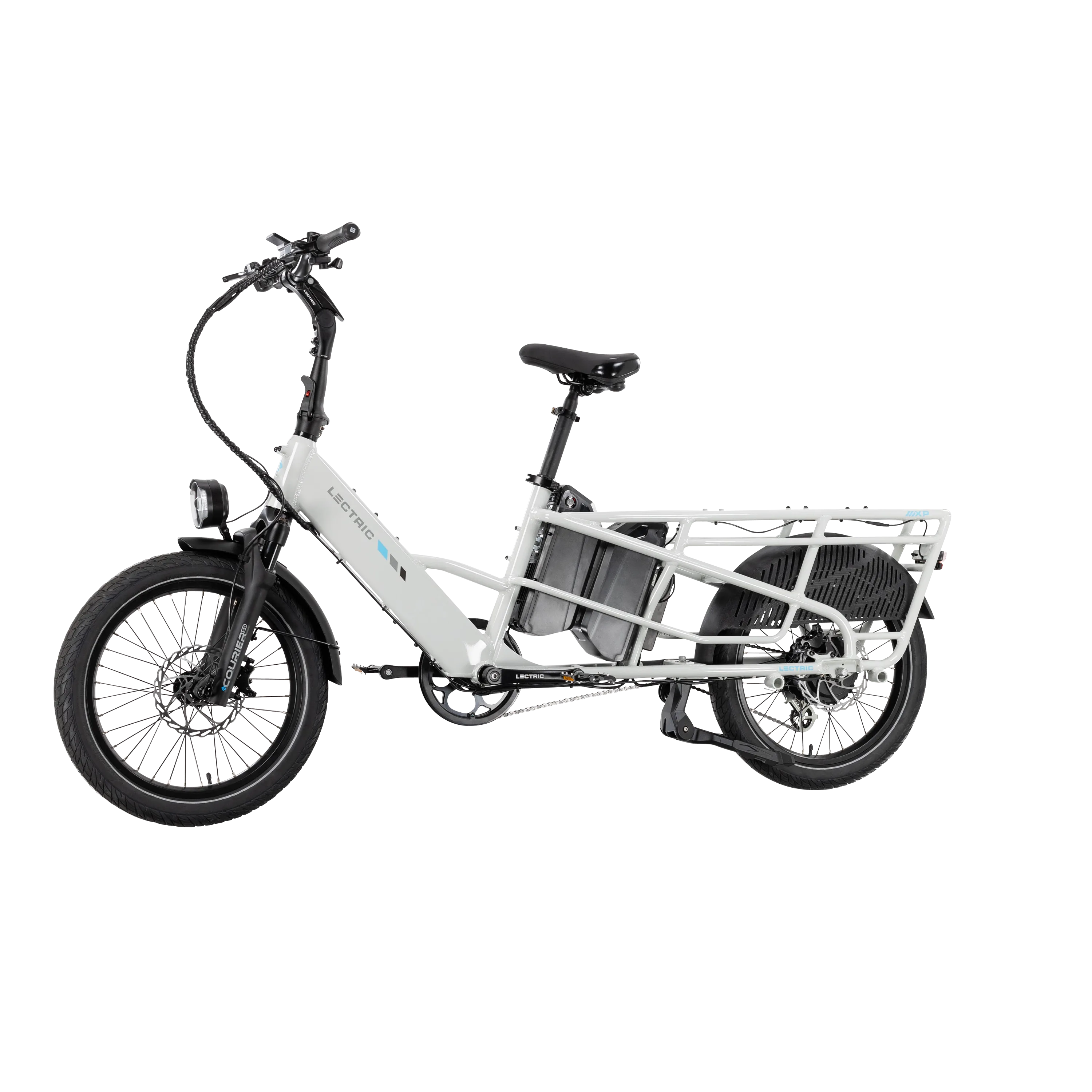 XPedition 2.0 Stratus White Long-Range Dual-Battery eBike