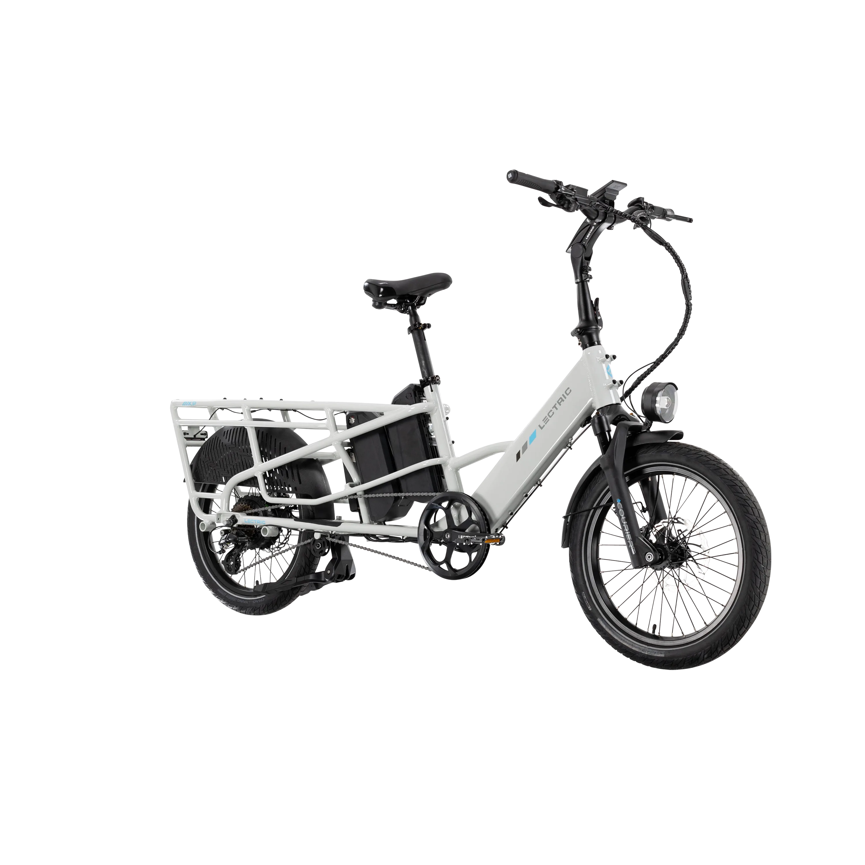 XPedition 2.0 Stratus White Long-Range Dual-Battery eBike