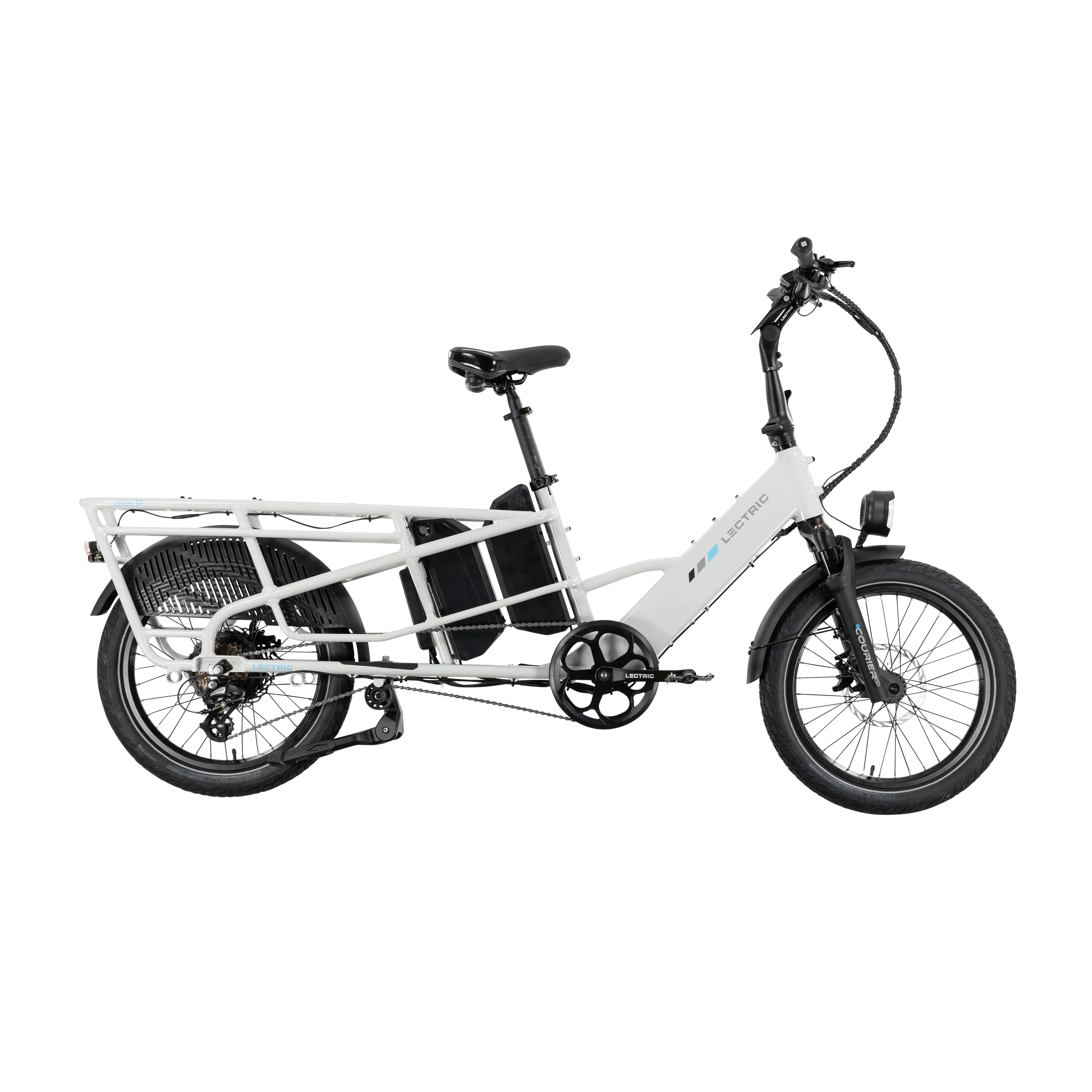 XPedition 2.0 Stratus White Long-Range Dual-Battery eBike