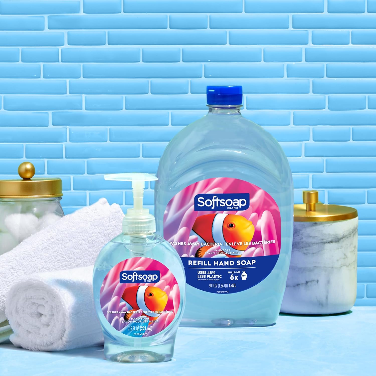 Softsoap Liquid Hand Soap, Fresh Breeze - 7.5 Fl Oz (Pack of 6)