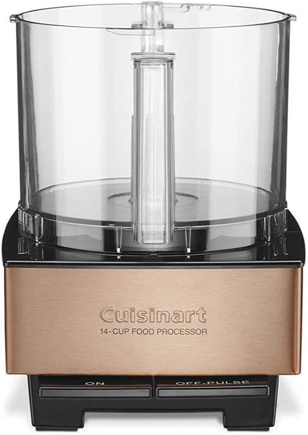 Cuisinart Food Processor 14-Cup Vegetable Chopper for Mincing, Dicing, Shredding, Puree & Kneading Dough, Stainless Steel, DFP-14BCNY
