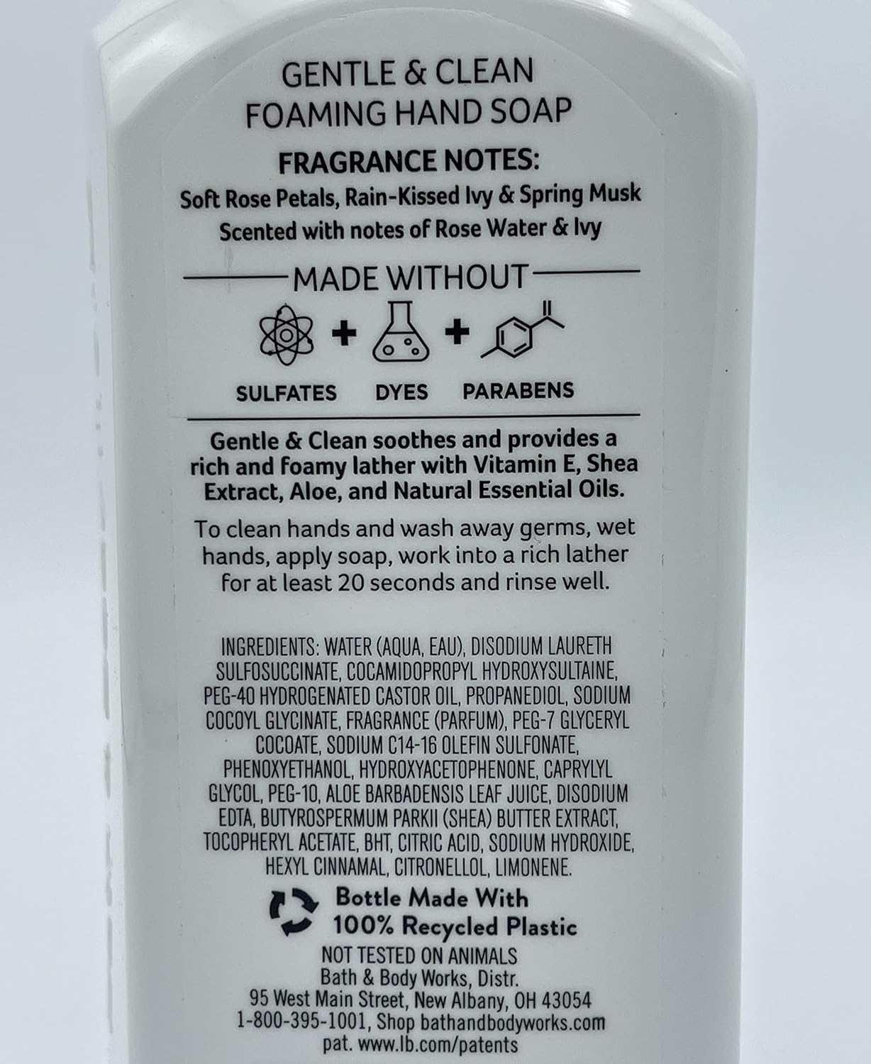 Bath and Body Works FRESH AND BRIGHT Hand Soaps - Set of 5 Gentle Foaming Soaps
