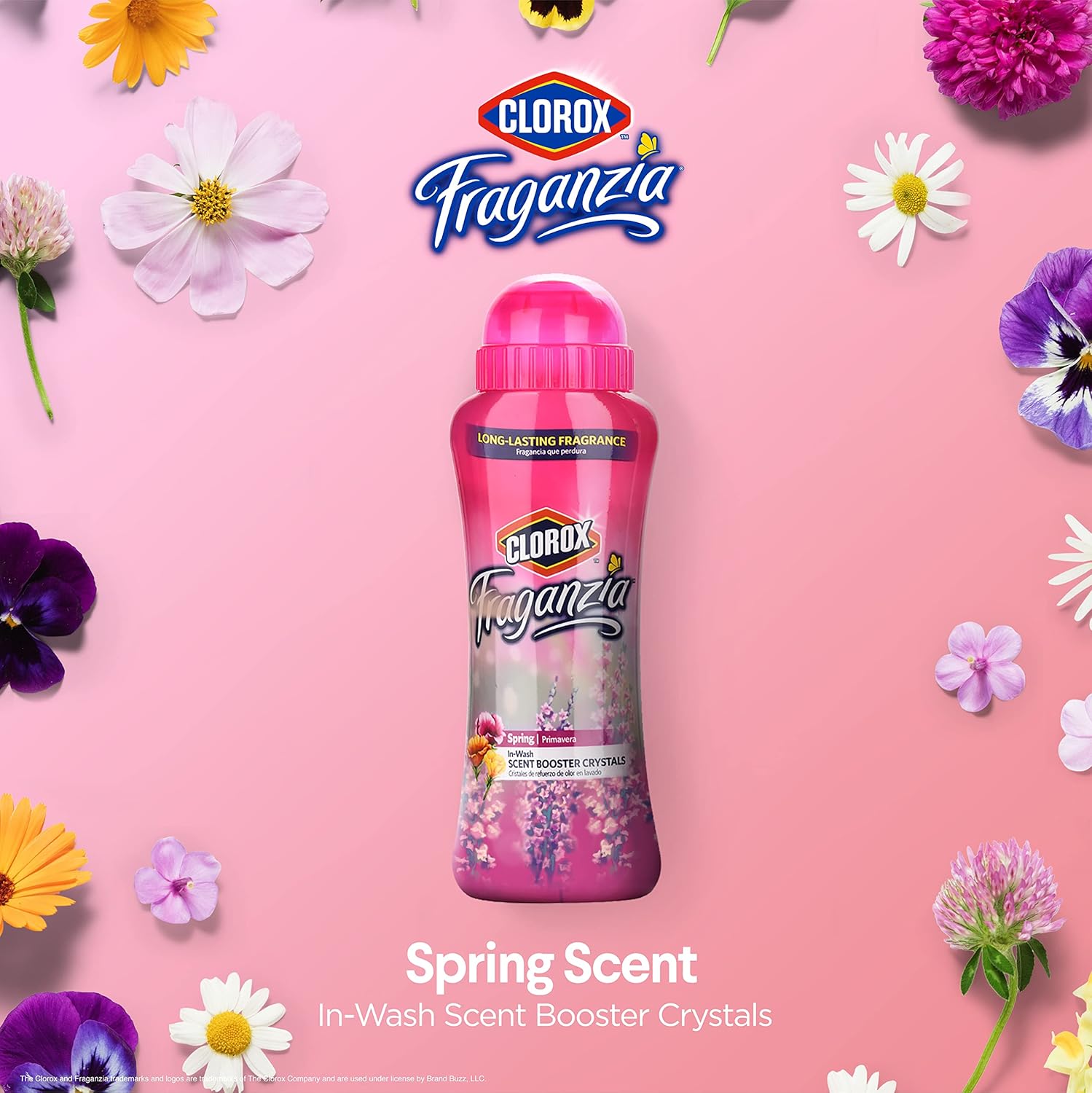Clorox Fraganzia In-Wash Scent Booster Crystals in Ocean Scent, 18 Oz Twin Pack | Laundry Scent Booster Crystals | In-wash Scent Booster for Fresh Laundry in Ocean Scent 18 Ounce Twin Pack, 36oz