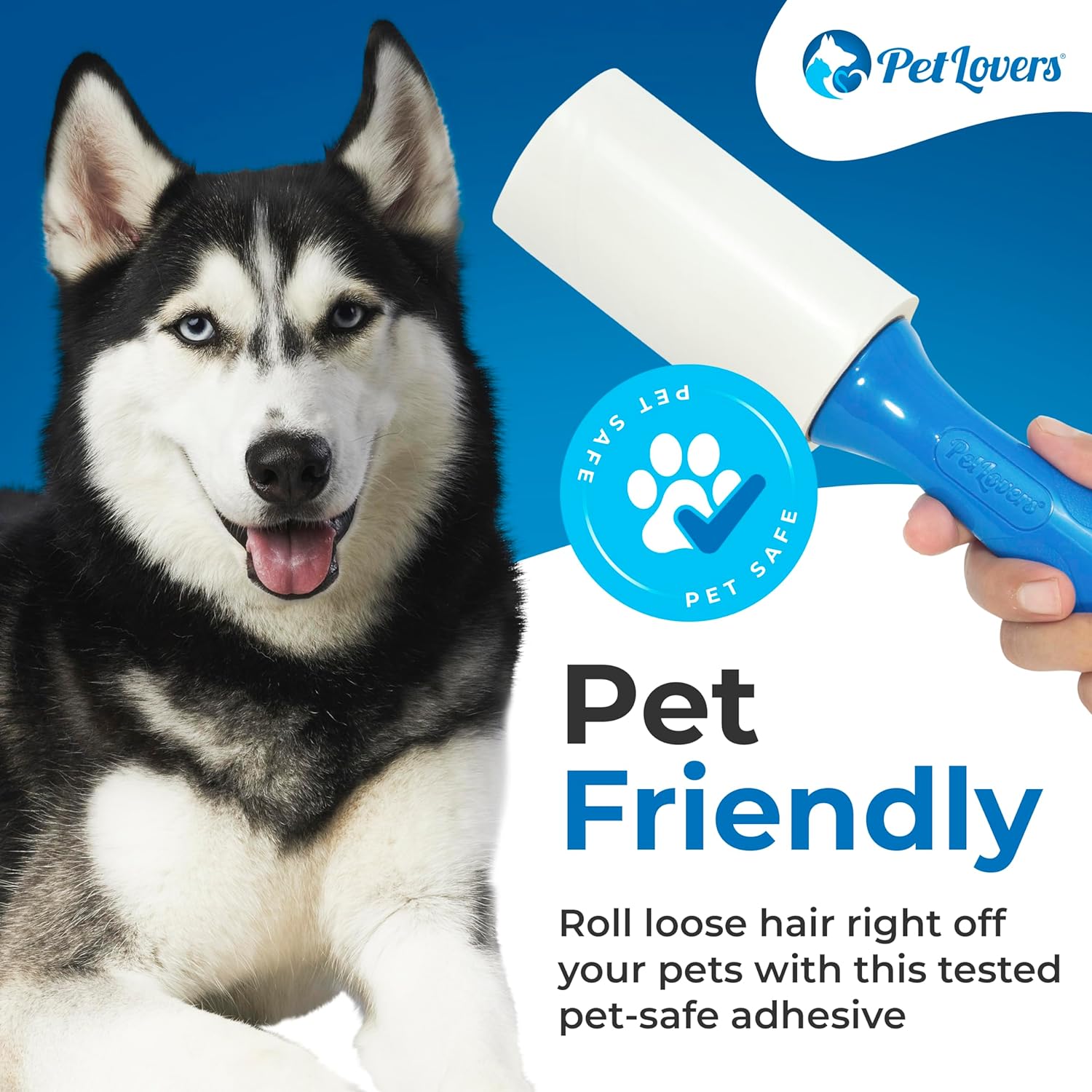 PetLovers Lint Rollers for Pet Hair Extra Sticky 420 Sheets - Lint Remover for Clothes