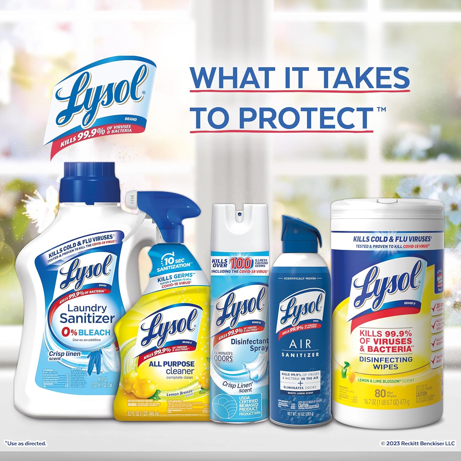 Lysol Disinfectant Wipes, Multi-Surface Antibacterial Cleaning Wipes, For Disinfecting and Cleaning, Lemon and Lime Blossom, 80 Count (Pack of 3)
