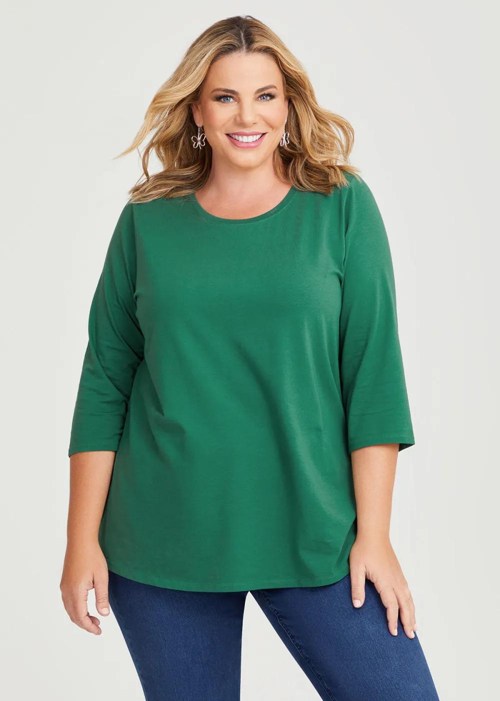 Australian Cotton 3/4 T-Shirt