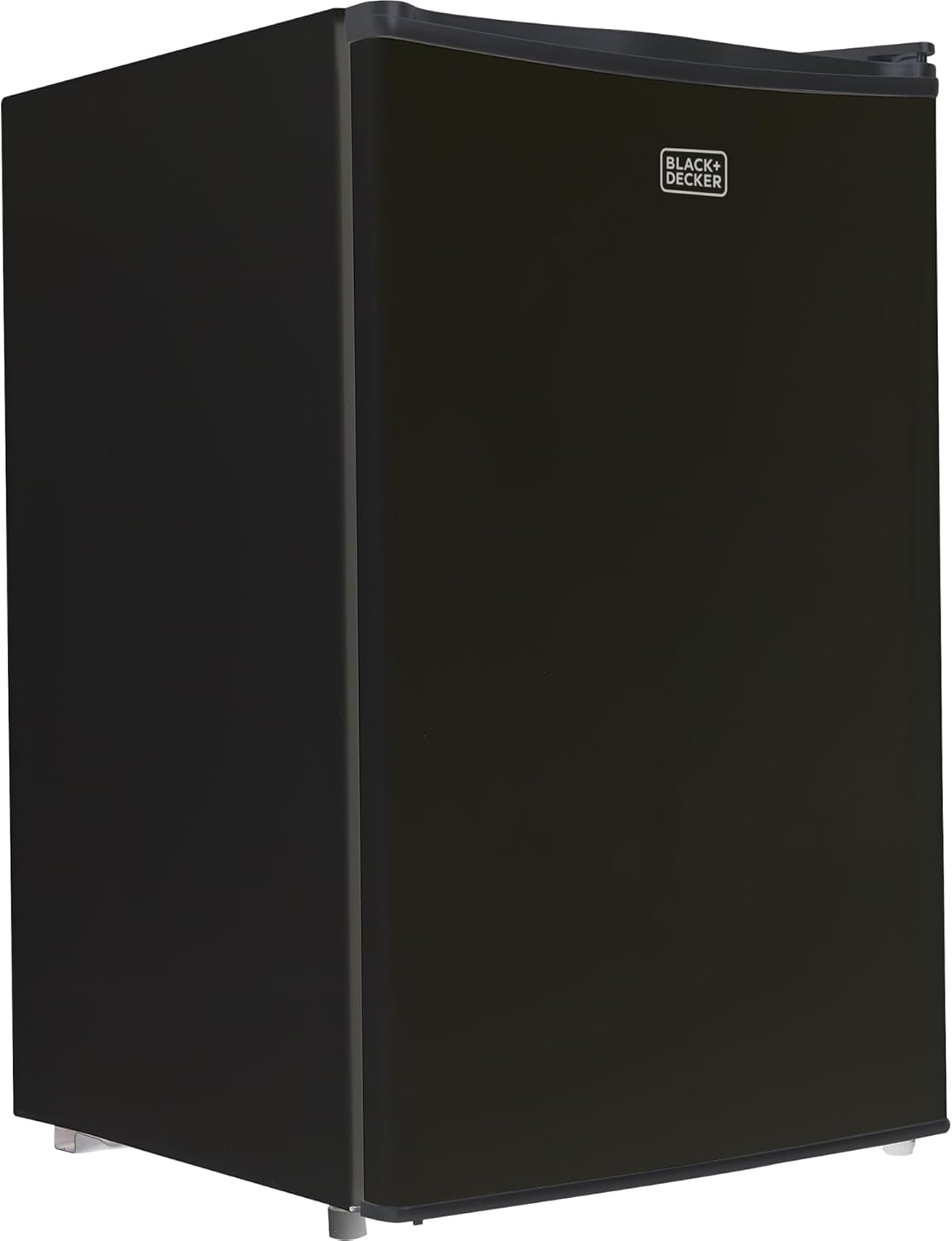 BLACK+DECKER BCRK17B Compact Refrigerator Energy Star Single Door Mini Fridge with Freezer, 1.7 Cubic Feet, Black