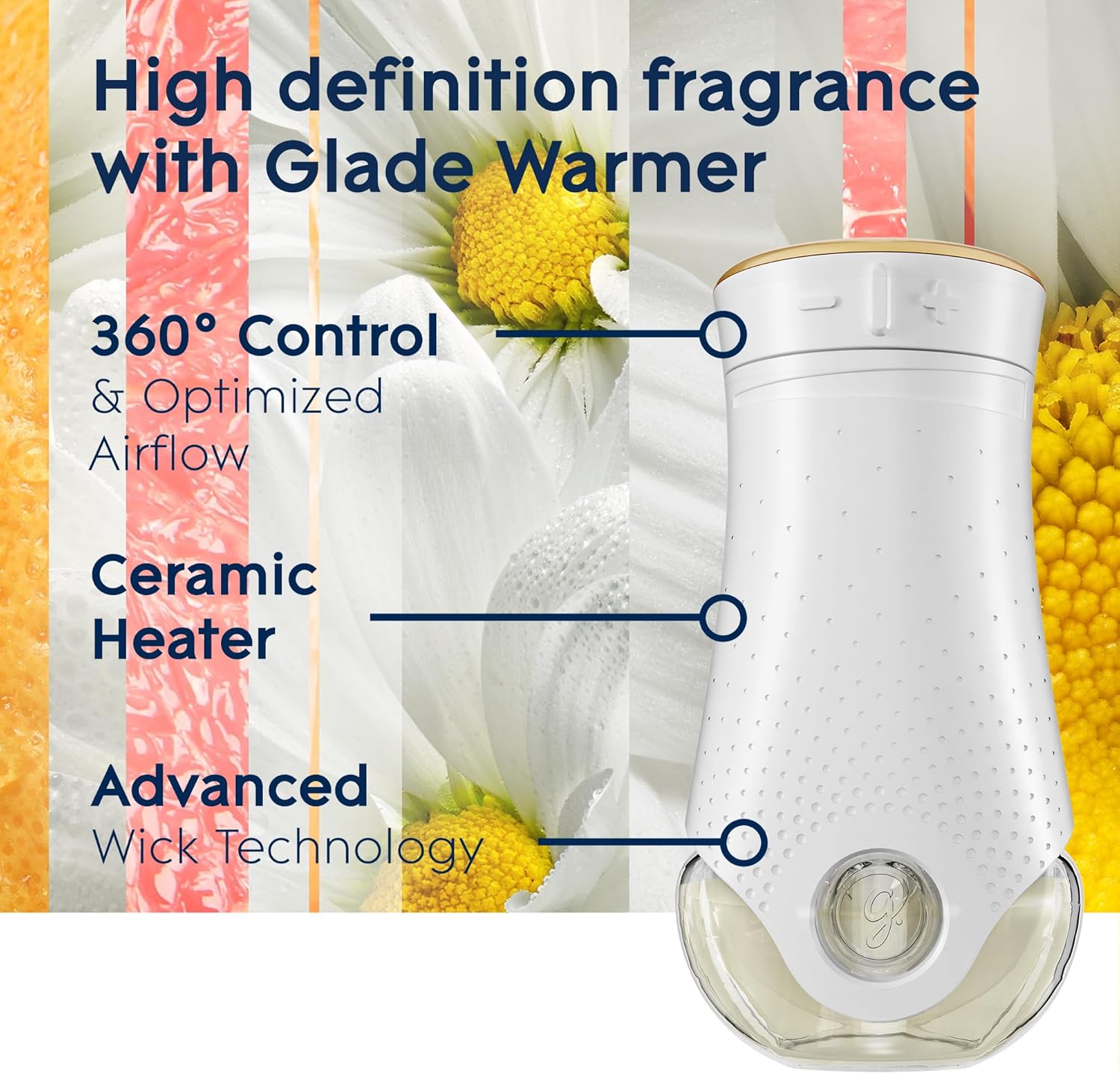 Glade PlugIns Air Freshener Starter Kit, Scented and Essential Oils for Home and Bathroom, Clean Linen, 4.02 Fl Oz, 2 Warmers and 6 Refills