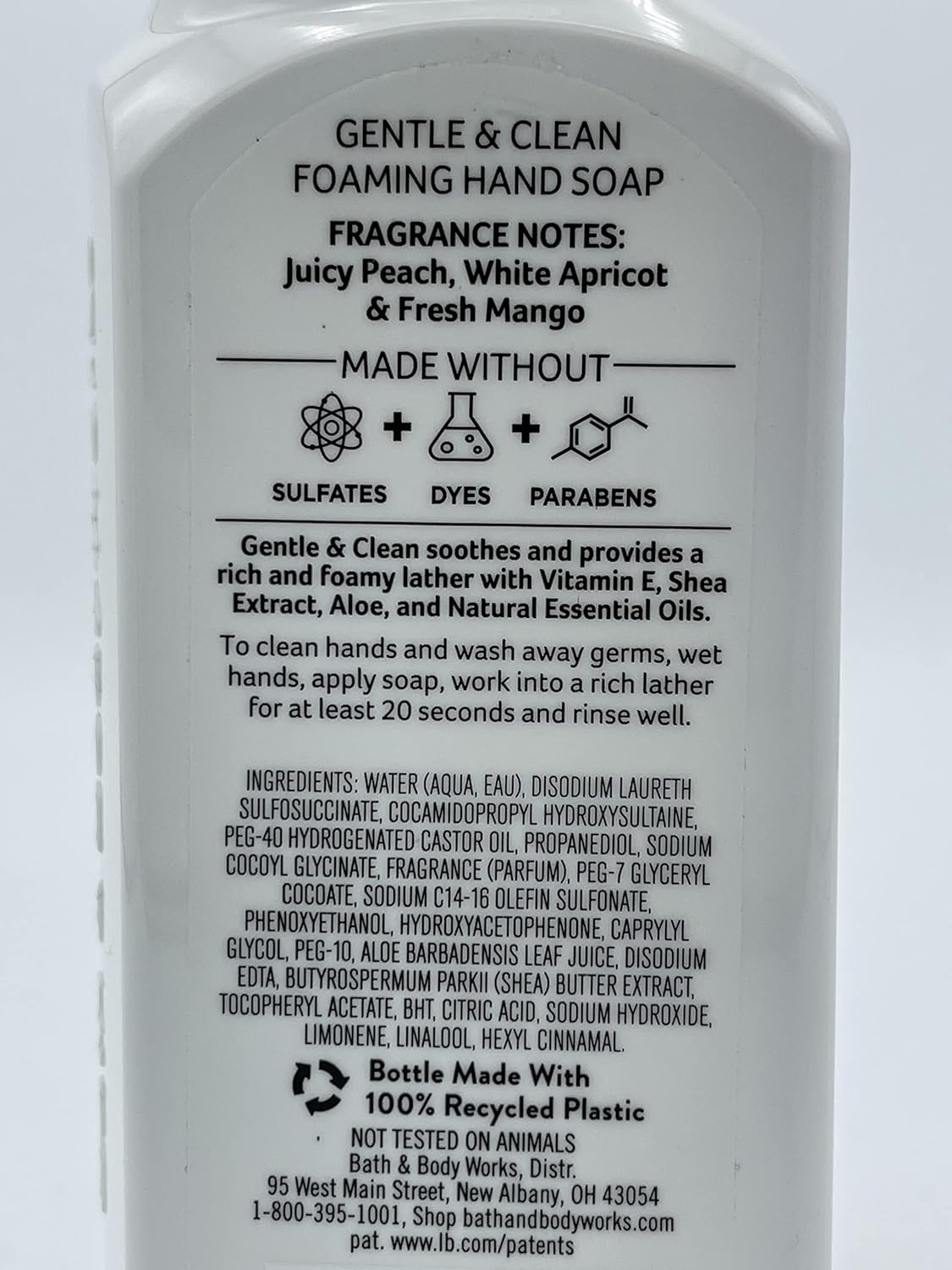 Bath and Body Works FRESH AND BRIGHT Hand Soaps - Set of 5 Gentle Foaming Soaps