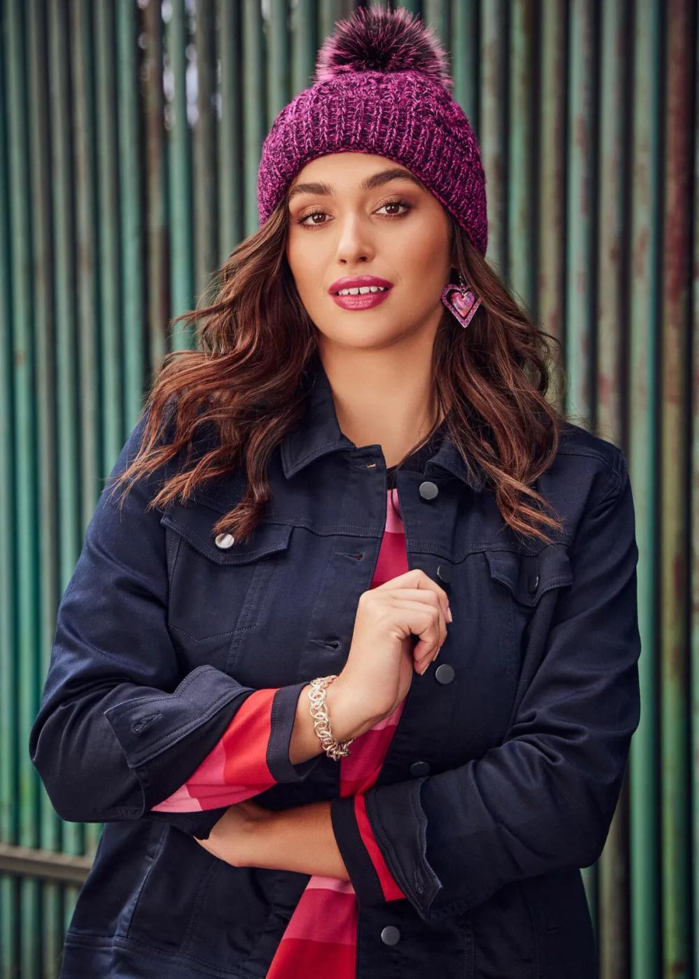 Coloured Best Fit Denim Jacket