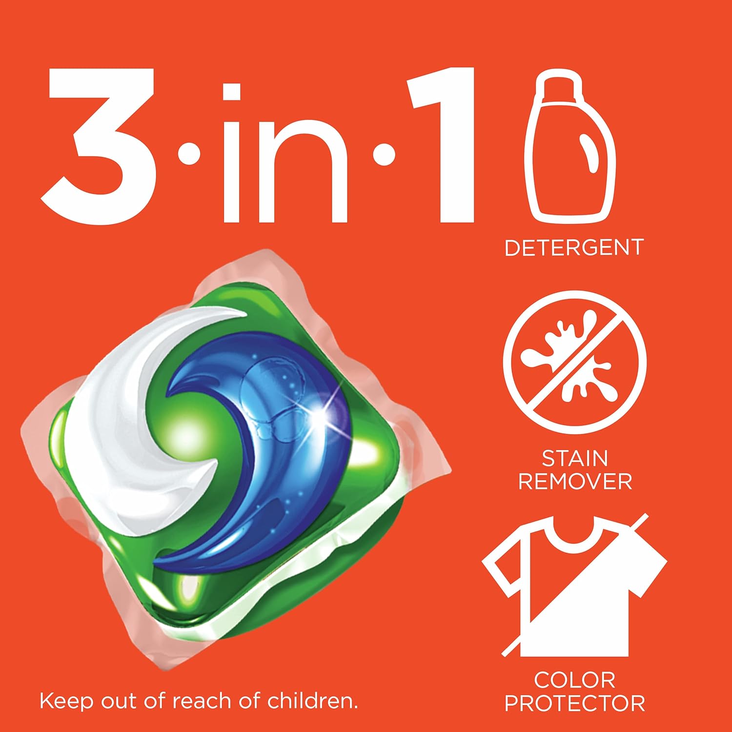 Tide PODS Laundry Detergent Pacs, Original Scent, 112 Count, Powerful 3-in-1 Clean in one Step, HE Compatible