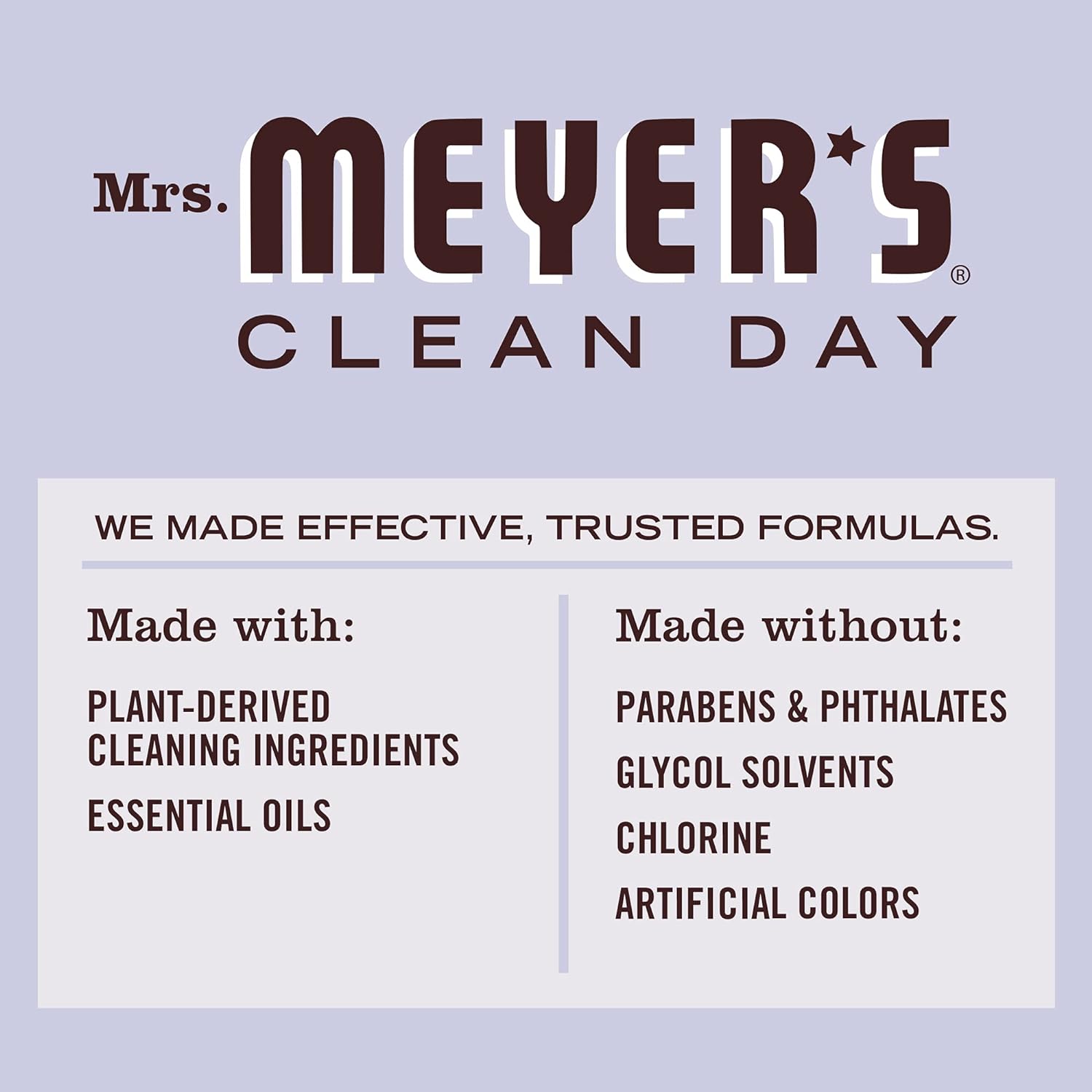 Mrs. Meyer's All-Purpose Cleaner Spray, Lemon Verbena, 16 fl. oz - Pack of 3