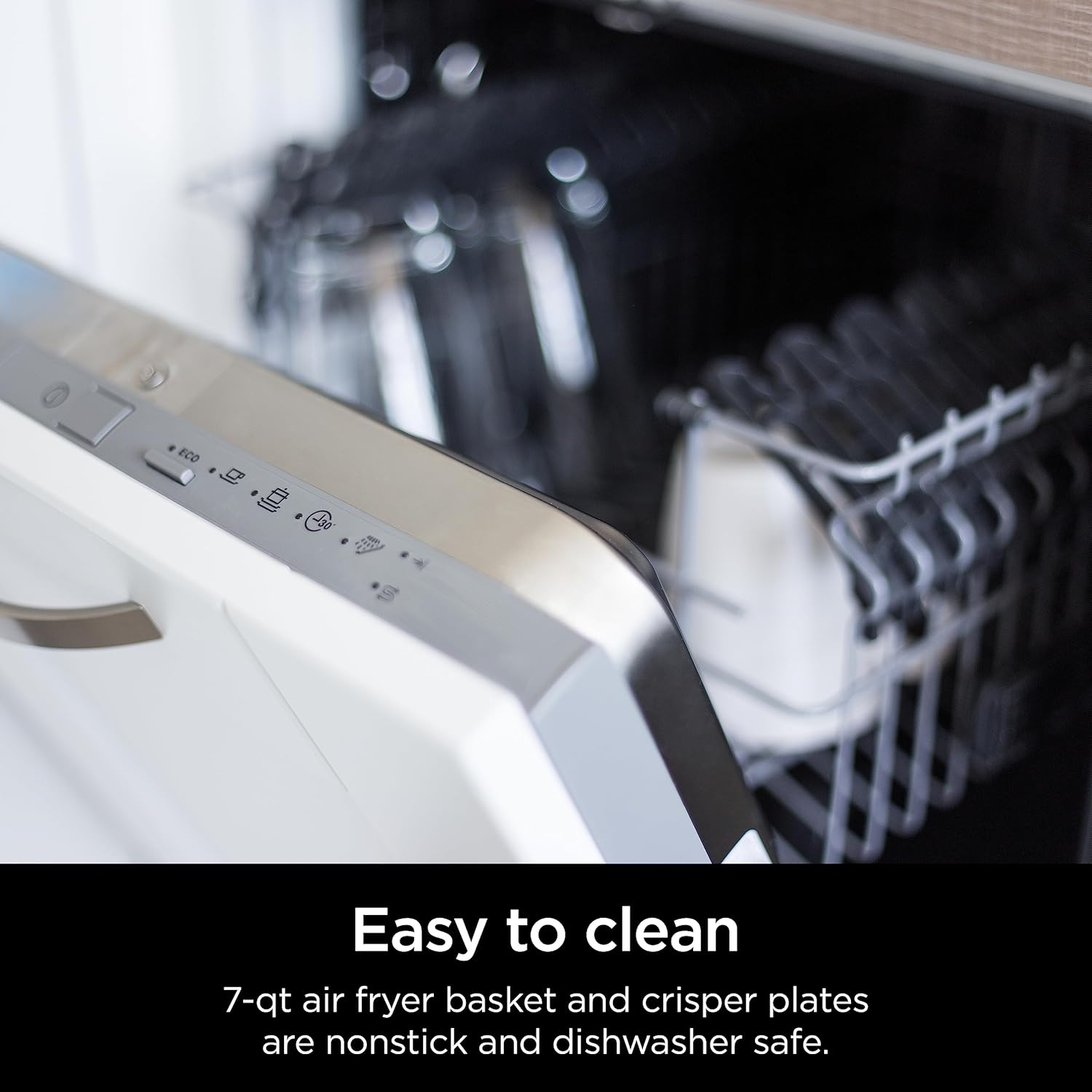 Ninja Air Fryer, Thermometer, Roast, Bake, Air Fry, Crisps, Broil, Reheats, Keep Warm, 10-in-1, Fries, Frozen Food, Veggies, and Meat, Quick Meals, Healthy Meals, Less Oil