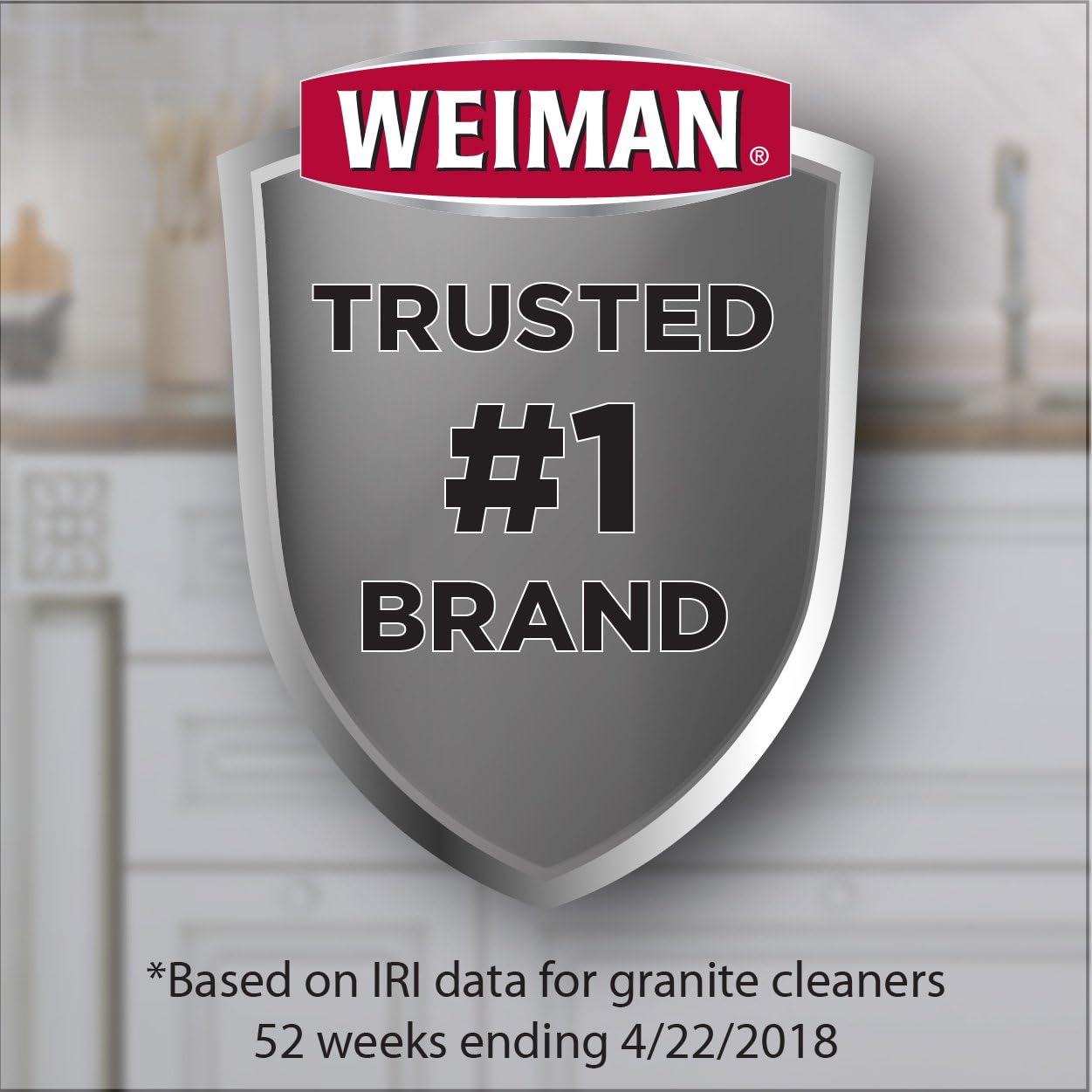 Weiman Disinfectant Granite Daily Clean & Shine, 24 Fl Oz (Pack of 1)