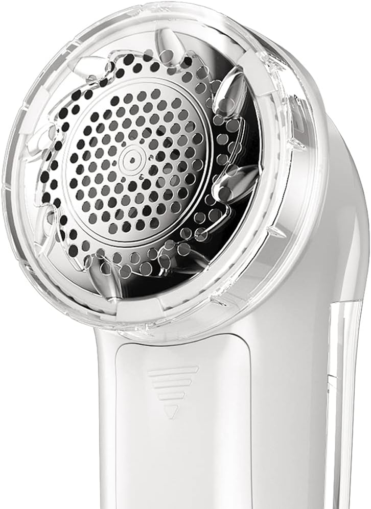Bymore Fabric Shaver, Lint Remover, Lint Shaver Defuzzer Sweater Shaver for Clothes and Furniture AC Adapter or Battery Operated Pill Fuzz Remover