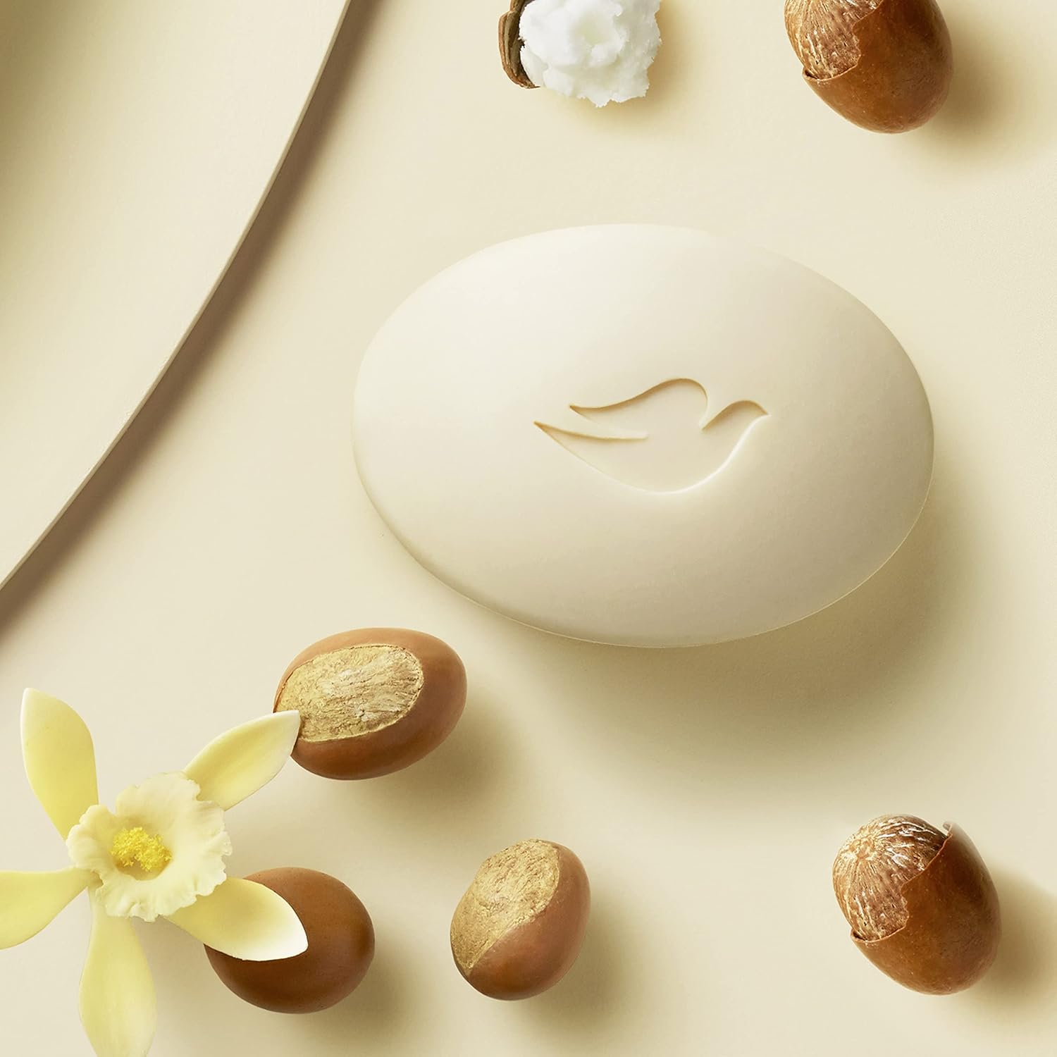 Dove Beauty Bar Gentle Skin Cleanser Shea Butter 8 Bars Moisturizing for Gentle Soft Skin Care More Moisturizing Than Bar Soap 3.75 oz