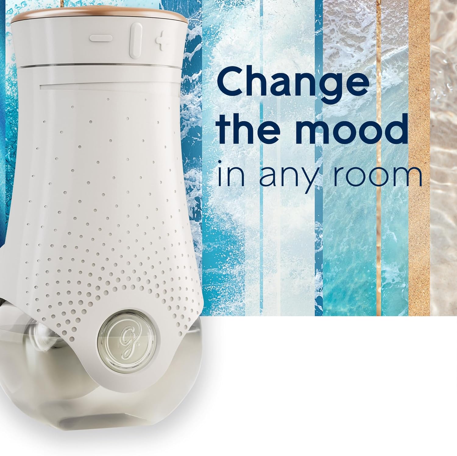 Glade PlugIns Air Freshener Starter Kit, Scented and Essential Oils for Home and Bathroom, Clean Linen, 4.02 Fl Oz, 2 Warmers and 6 Refills