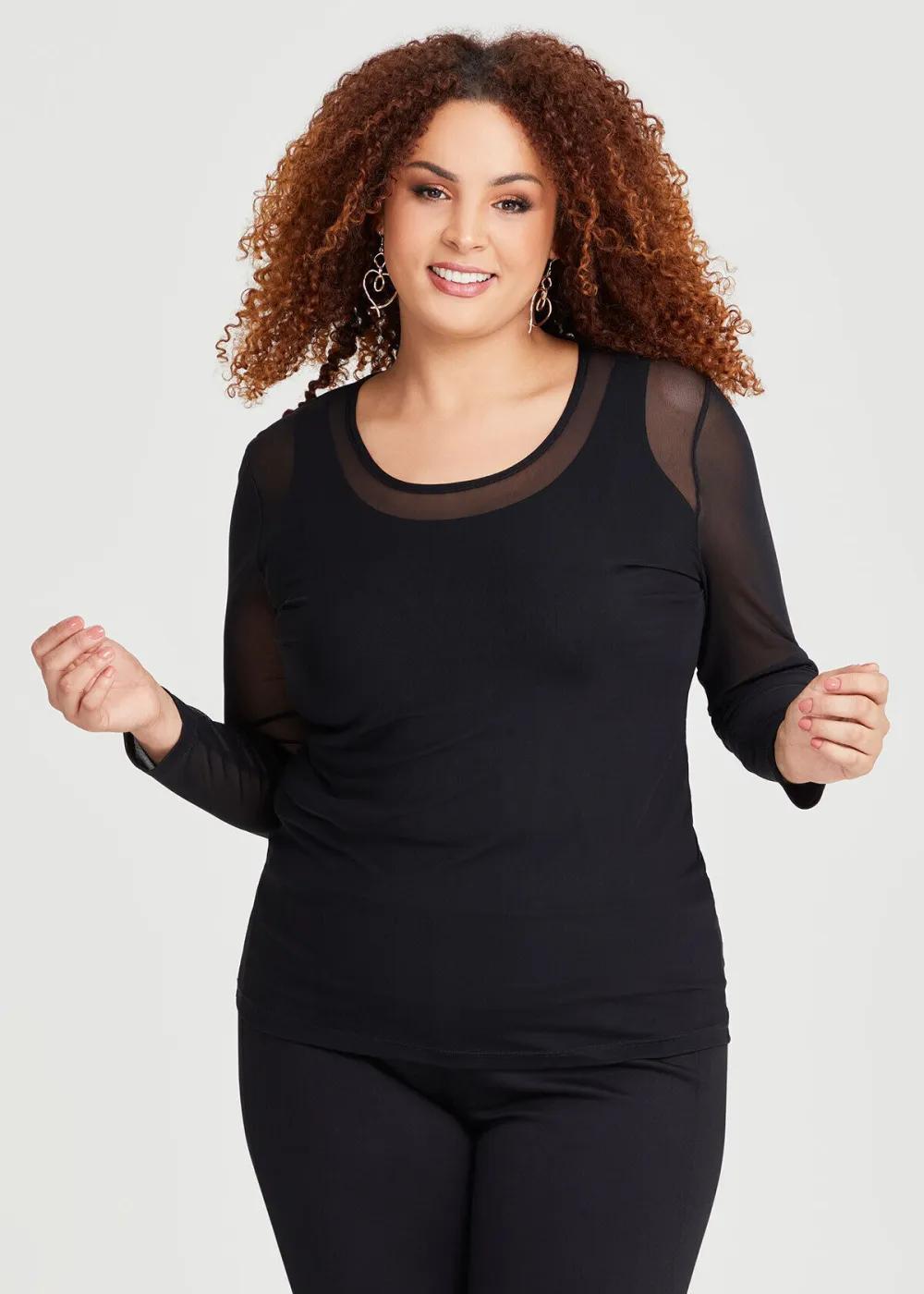 Fine Mesh Body Top