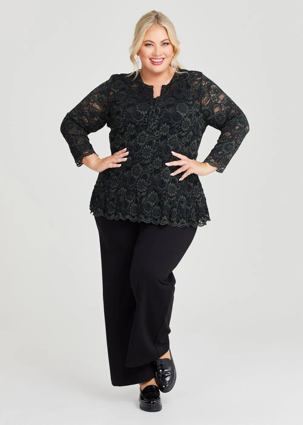Lace Lauren Top