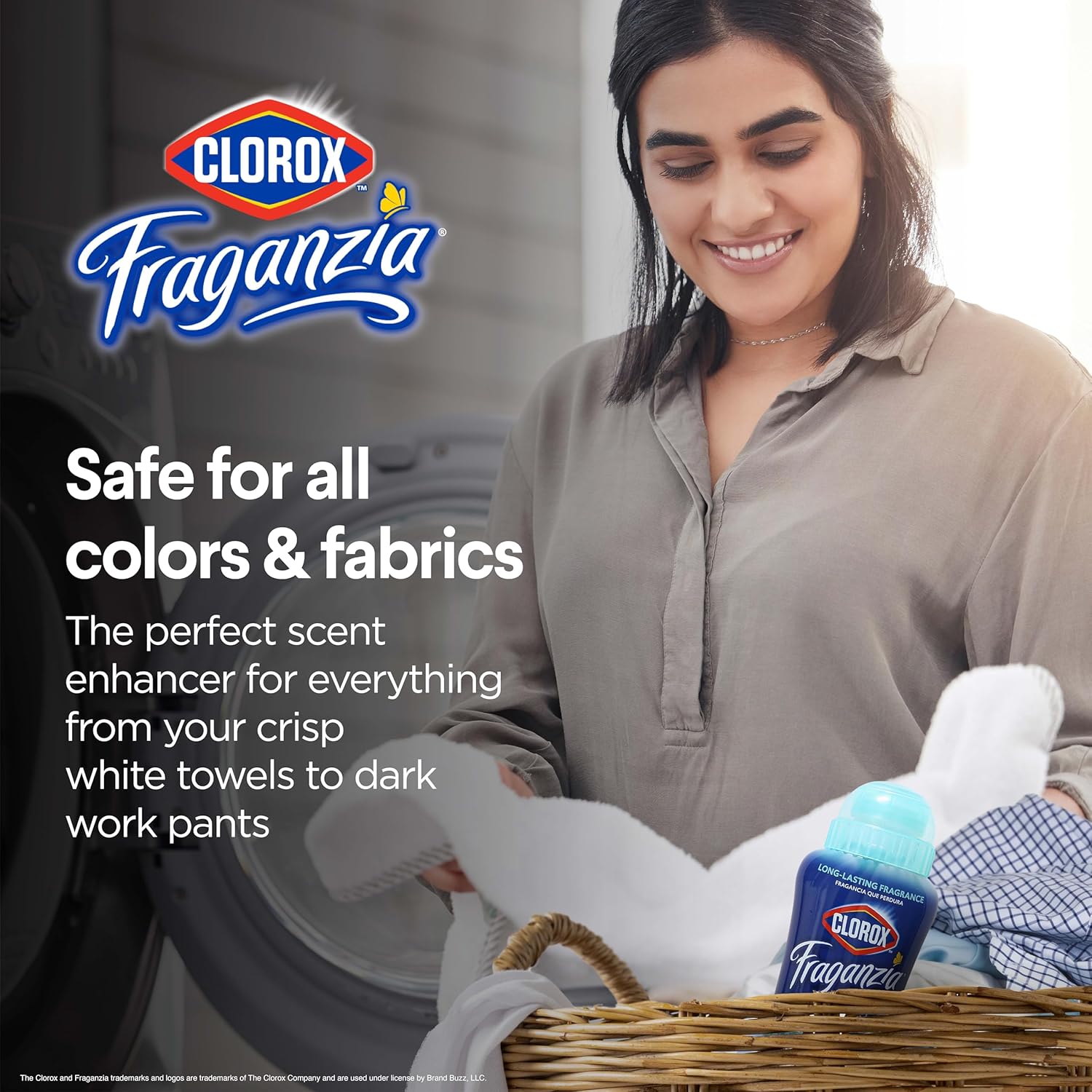 Clorox Fraganzia In-Wash Scent Booster Crystals in Ocean Scent, 18 Oz Twin Pack | Laundry Scent Booster Crystals | In-wash Scent Booster for Fresh Laundry in Ocean Scent 18 Ounce Twin Pack, 36oz