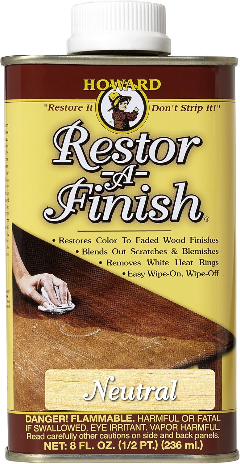 HOWARD RF8 Products Restor-A-Finish, 8 oz, Cherry, 8 Fluid Ounces