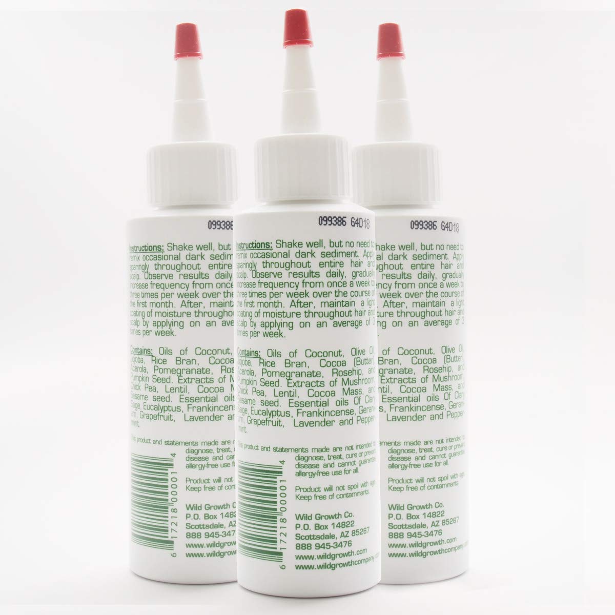 Wild Growth Hair Oil 4 Oz