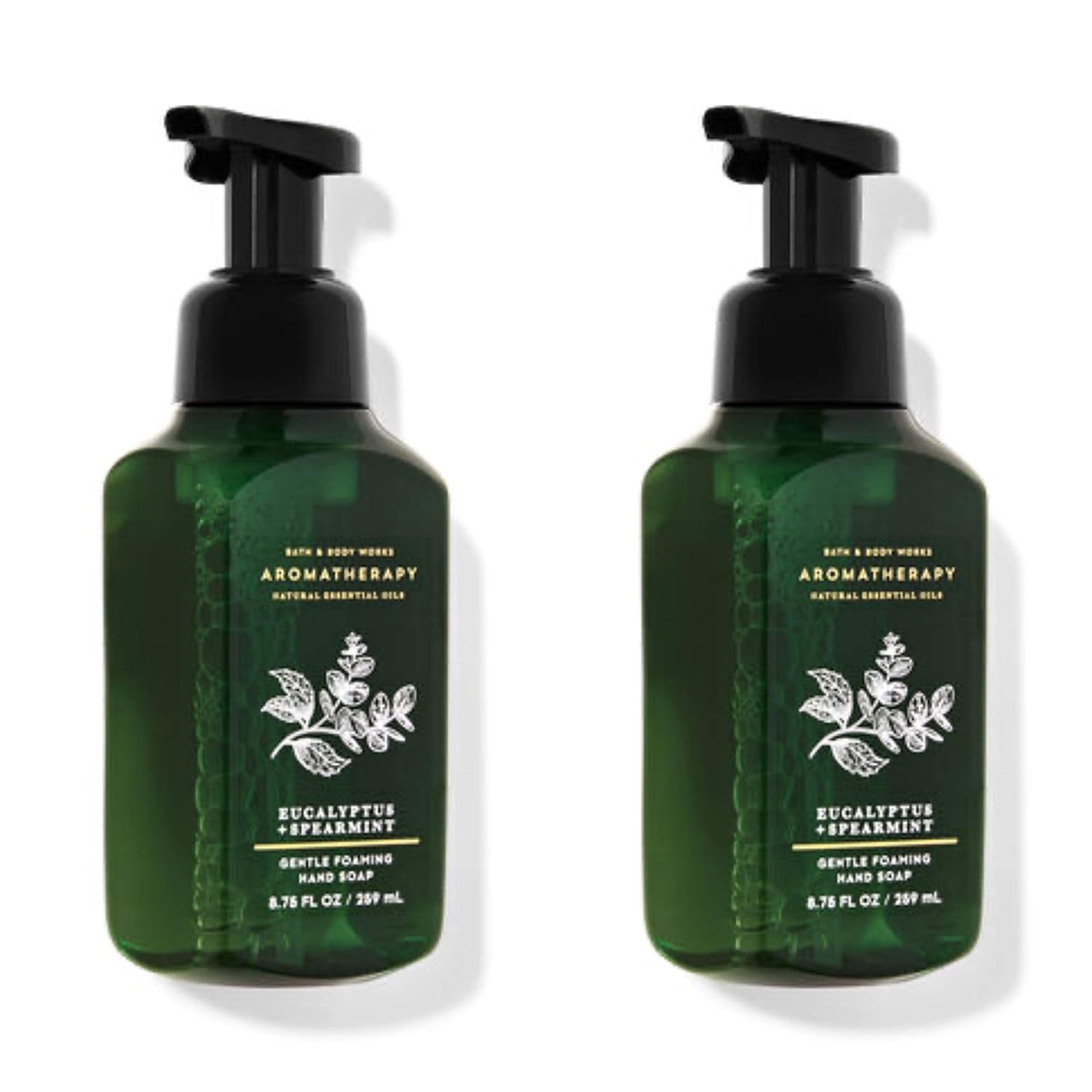 Bath and Body Works FRESH AND BRIGHT Hand Soaps - Set of 5 Gentle Foaming Soaps