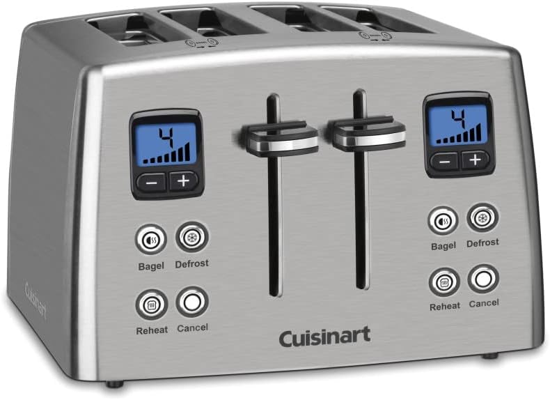 Cuisinart Panini Press, Stainless Steel Griddler, Sandwich Maker & More, 5-IN-1, GR-4NP1