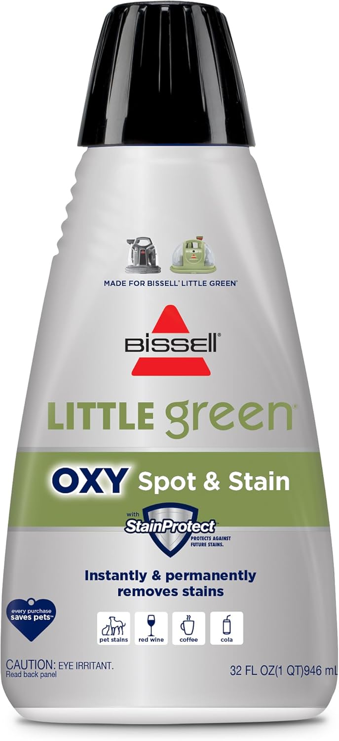 Bissell® PET PRO OXY Spot & Stain Formula for Portable Carpet Cleaners, 32 oz., 2034