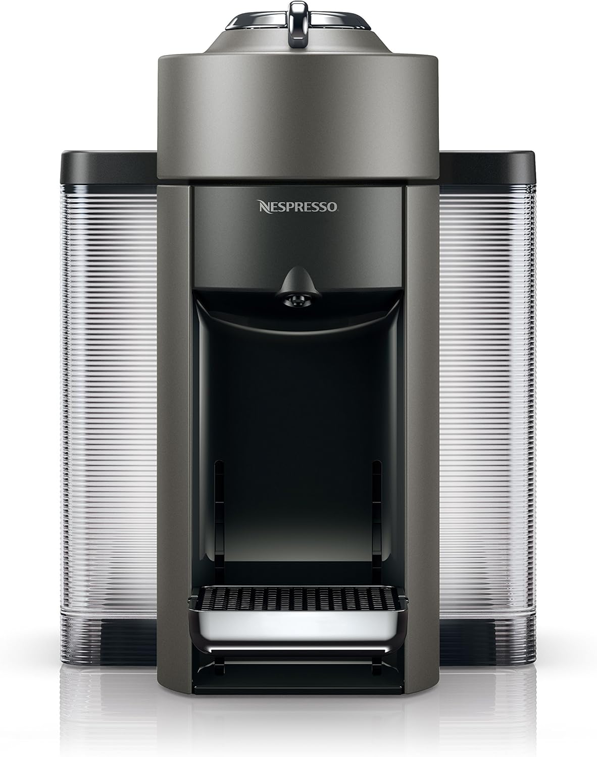 Nespresso Vertuo Coffee and Espresso Maker,1597 ml, by De'Longhi, Graphite Metal