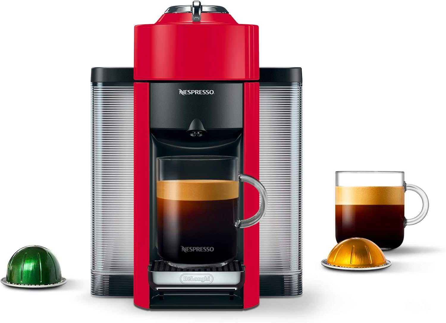 Nespresso Vertuo Coffee and Espresso Maker,1597 ml, by De'Longhi, Graphite Metal