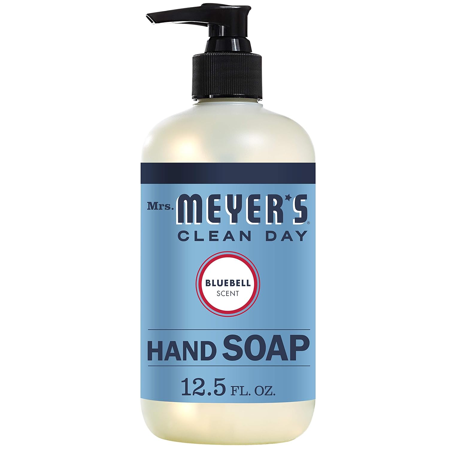 MRS. MEYER'S CLEAN DAY Hand Soap, Made with Essential Oils, Biodegradable Formula, Honeysuckle, 12.5 fl. oz - Pack of 3