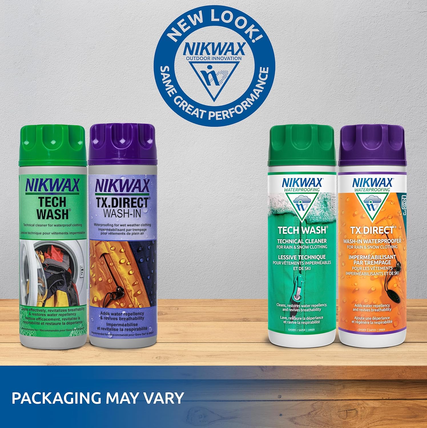 Nikwax Hardshell Cleaning & Waterproofing Duo-Pack