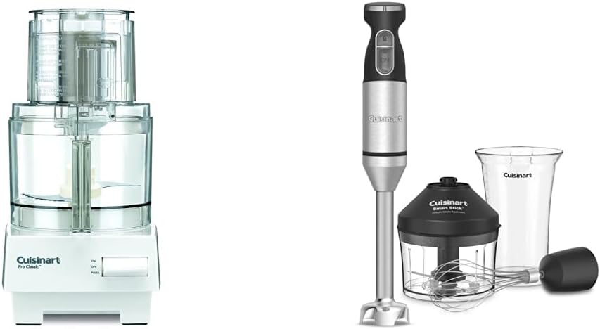 Cuisinart Food Processor 14-Cup Vegetable Chopper for Mincing, Dicing, Shredding, Puree & Kneading Dough, Stainless Steel, DFP-14BCNY