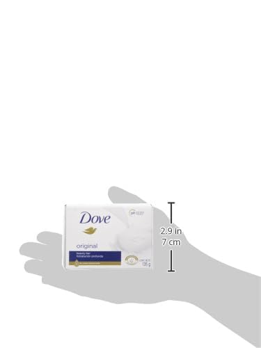 Dove Beauty Bar Gentle Skin Cleanser Moisturizing for Gentle Soft Skin Care Original Made With 1/4 Moisturizing Cream 3.75 oz, 14 Bars