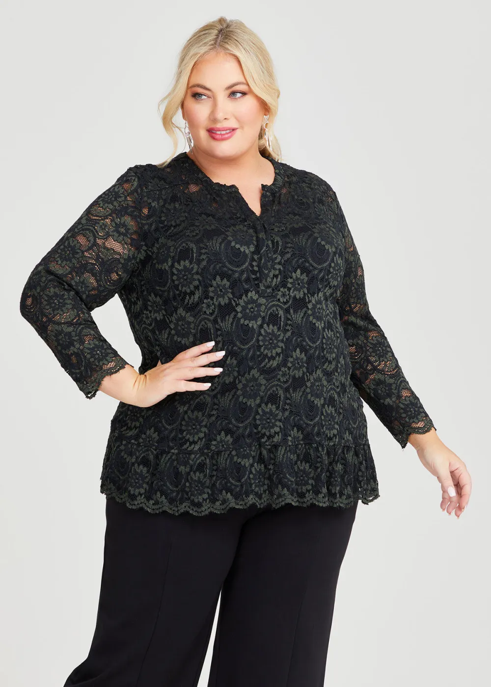 Lace Lauren Top