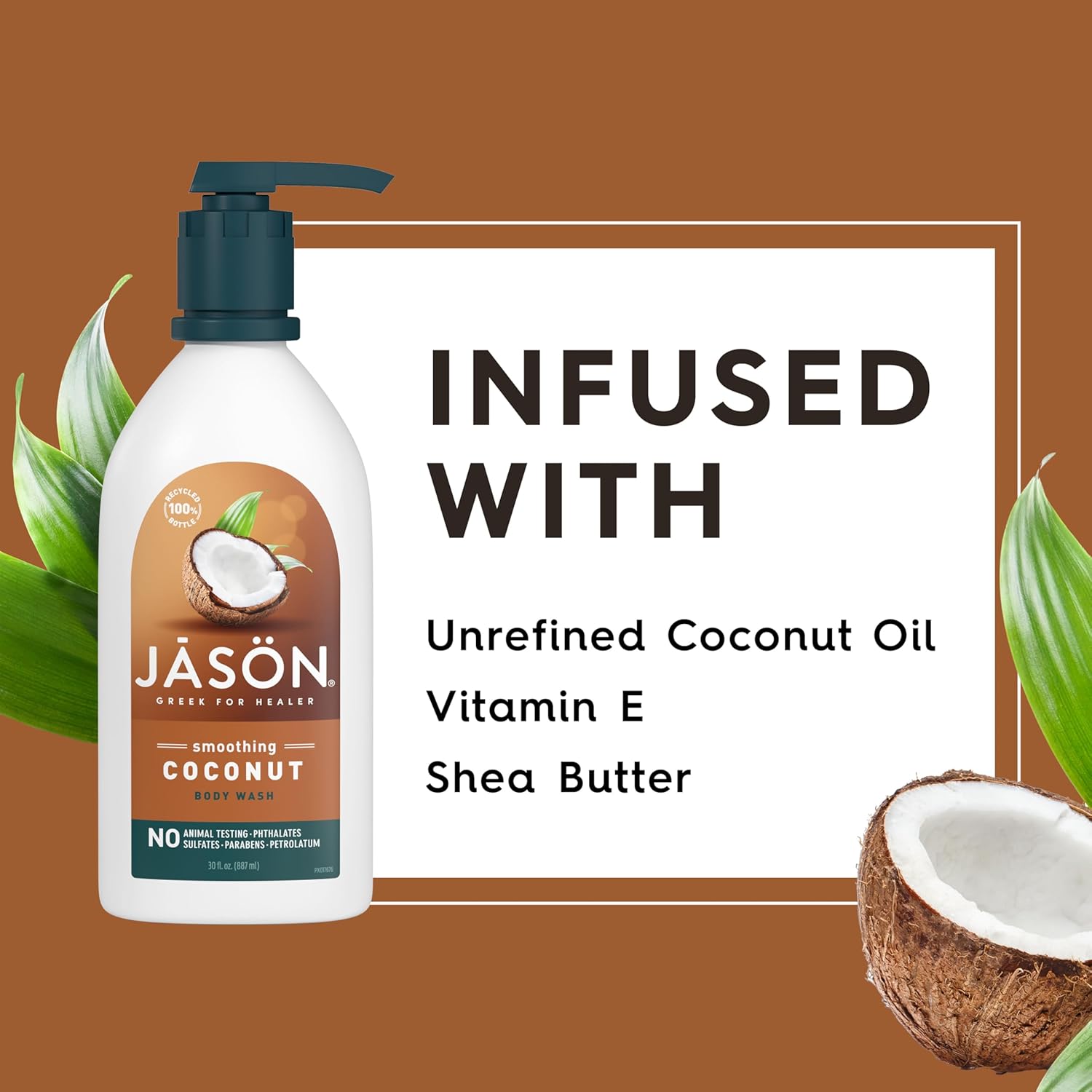 JASON Lavender Calming Body Wash, For a Gentle Feeling Clean, 30 Fluid Ounces