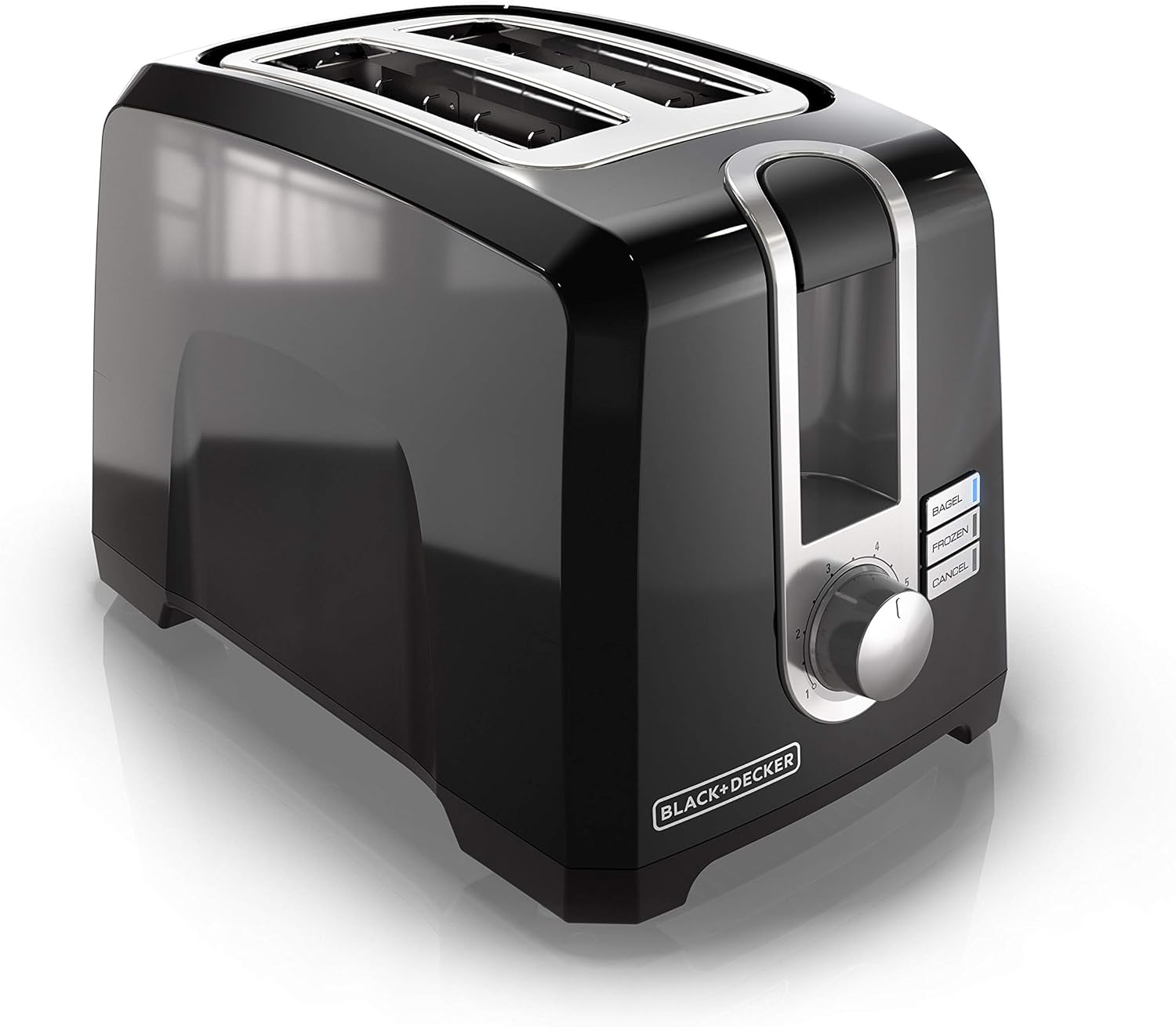 BLACK+DECKER PowerCrush Countertop Blender, BL1230SG, 6-Cup Glass Jar, 4 Speed Settings, Dishwasher Safe, 700W Motor