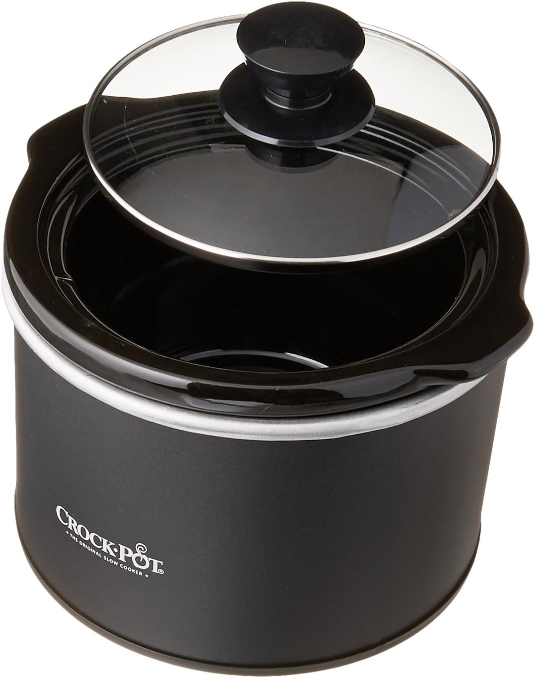 Crockpot Manual 3-Quart Slow Cooker, Silver