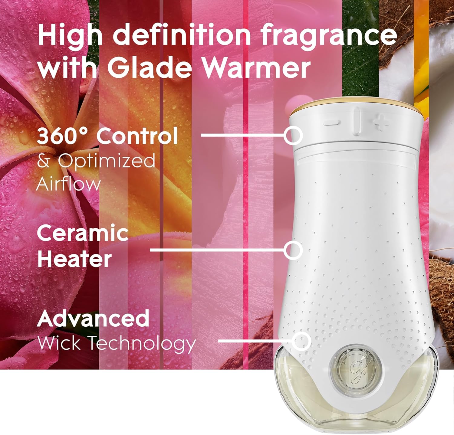 Glade PlugIns Air Freshener Starter Kit, Scented and Essential Oils for Home and Bathroom, Clean Linen, 4.02 Fl Oz, 2 Warmers and 6 Refills